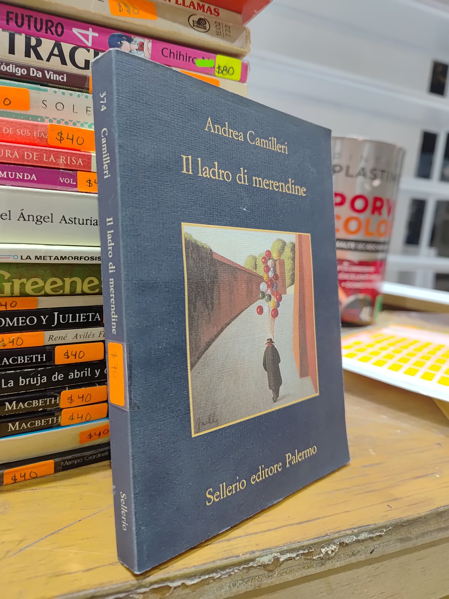 IL LADRO DI MERENDINE POR ANDREA CAMILLERI USADO NOVELAS JUAREZ 515