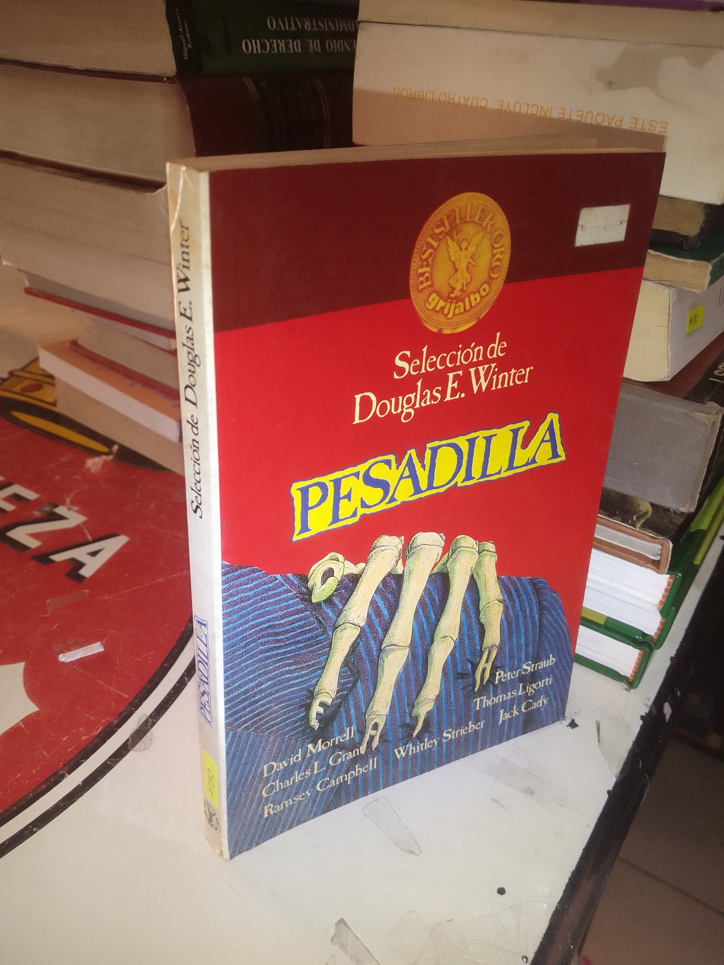 PESADILLA SELECCIÓN DE DOUGLAS E. WINTER USADO NOVELA LITERARIO 207