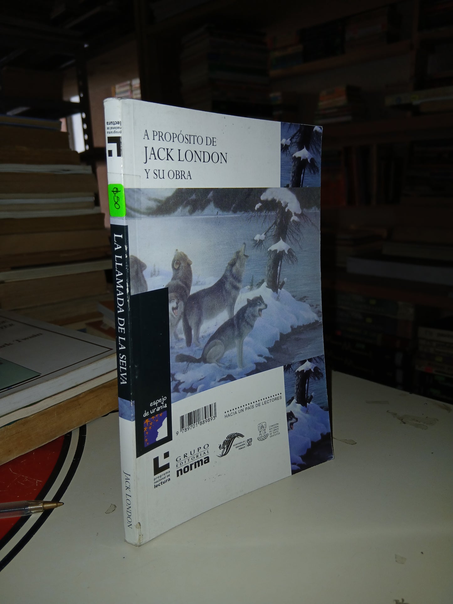 LA LLAMADA DE LA SELVA POR JACK LONDON USADO INFANTIL LITERARIO 207