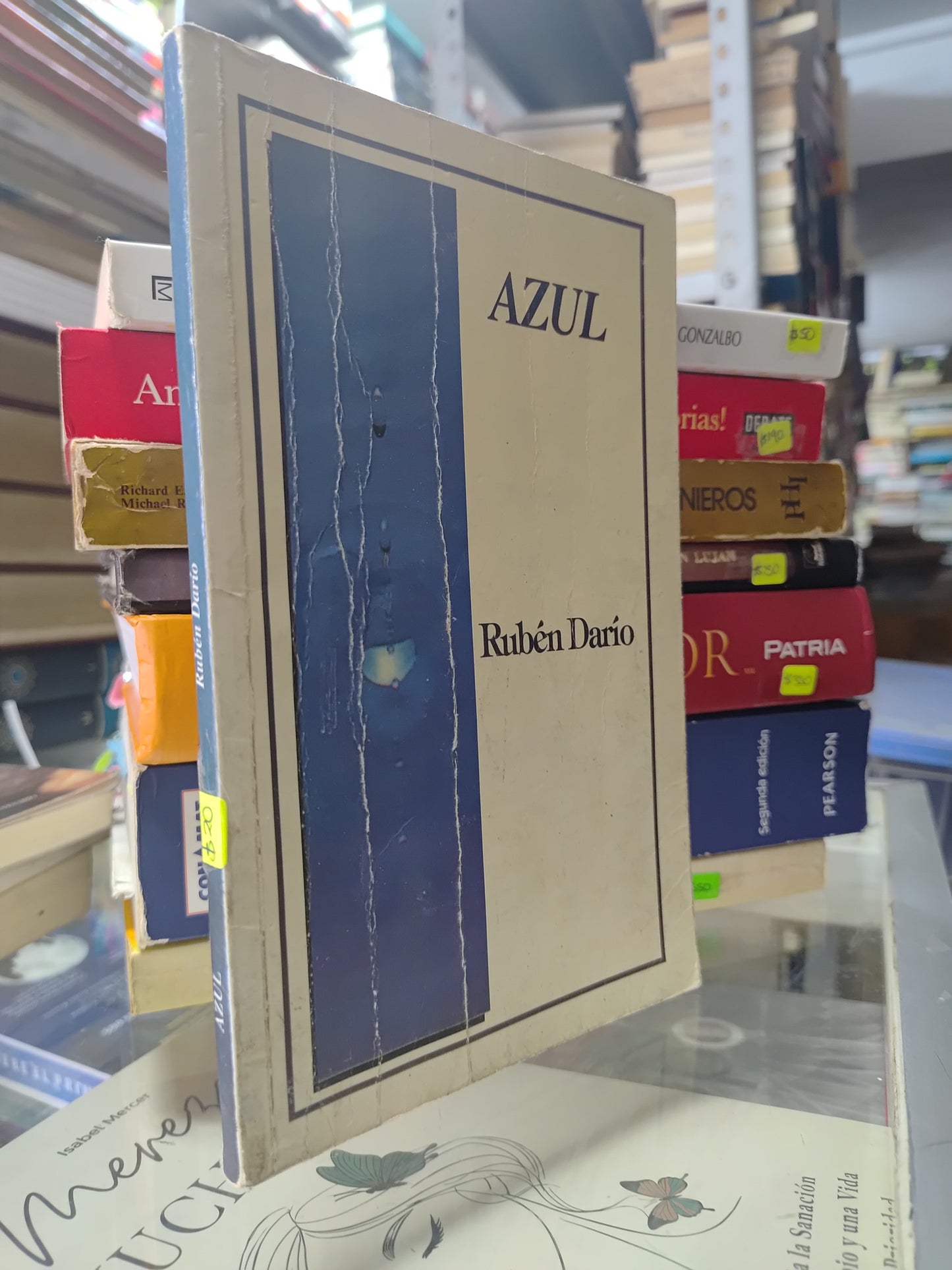 AZUL POR RUBEN DARIO USADO POESIA JUAREZ
