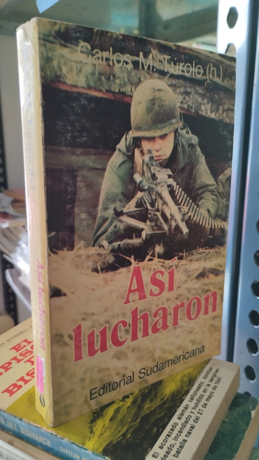 ASI LUCHARON POR CARLOS M TUROLO LIBRO USADO HISTORIA ALDAMA