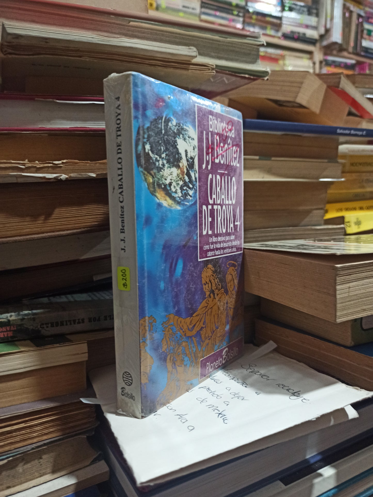 CABALLO DE TROYA 4 POR J.J. BENÍTEZ USADO NOVELAS ALDAMA