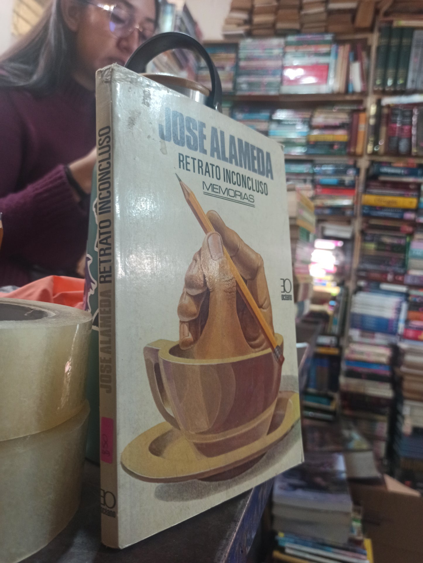 RETRATO INCONCLUSO POR JOSE ALAMEDA USADO NOVELAS ALDAMA