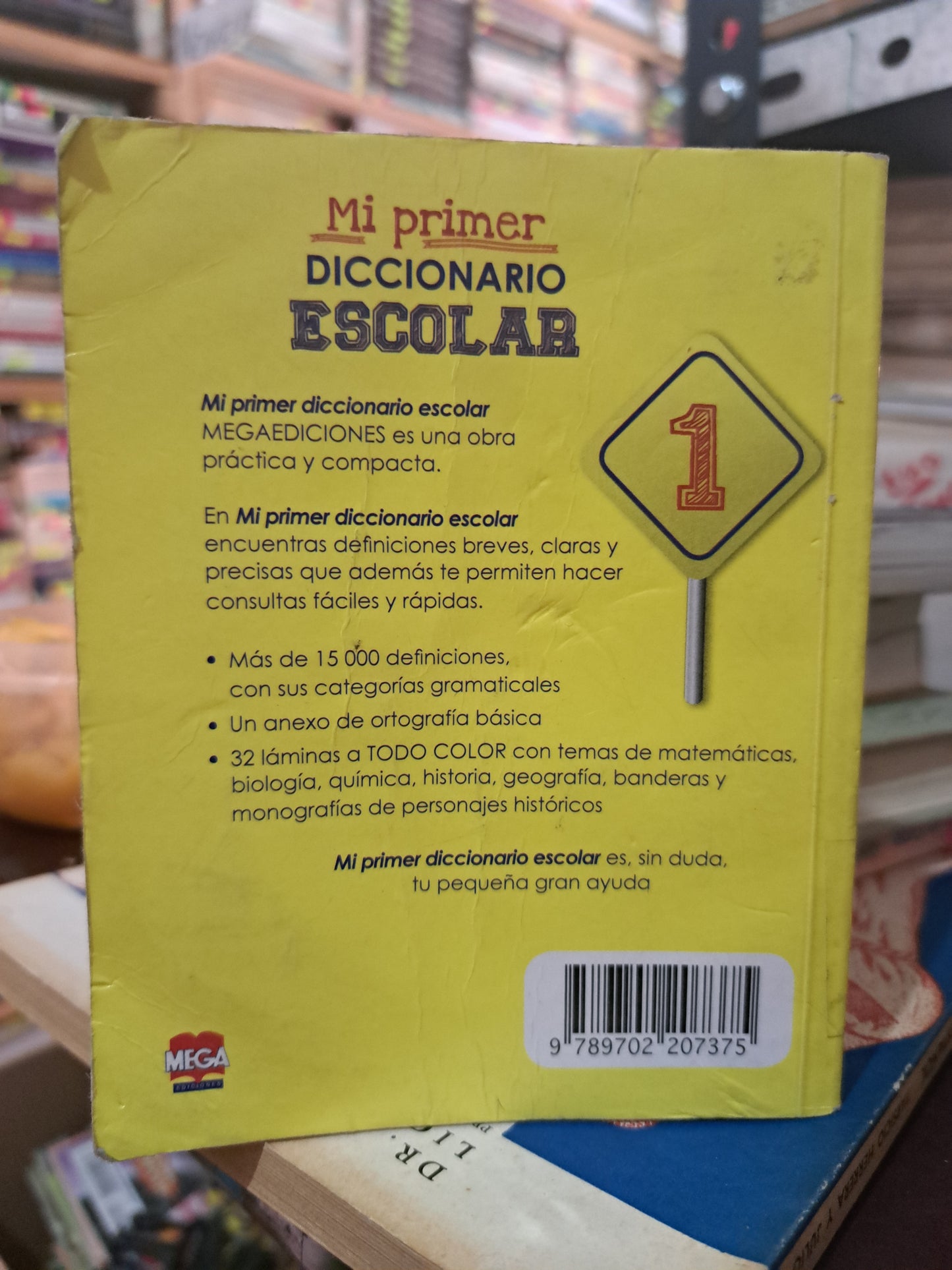 MI PRIMER DICCIONARIO ESCOLAR USADO EDUCACIÓN LITERARIO 305
