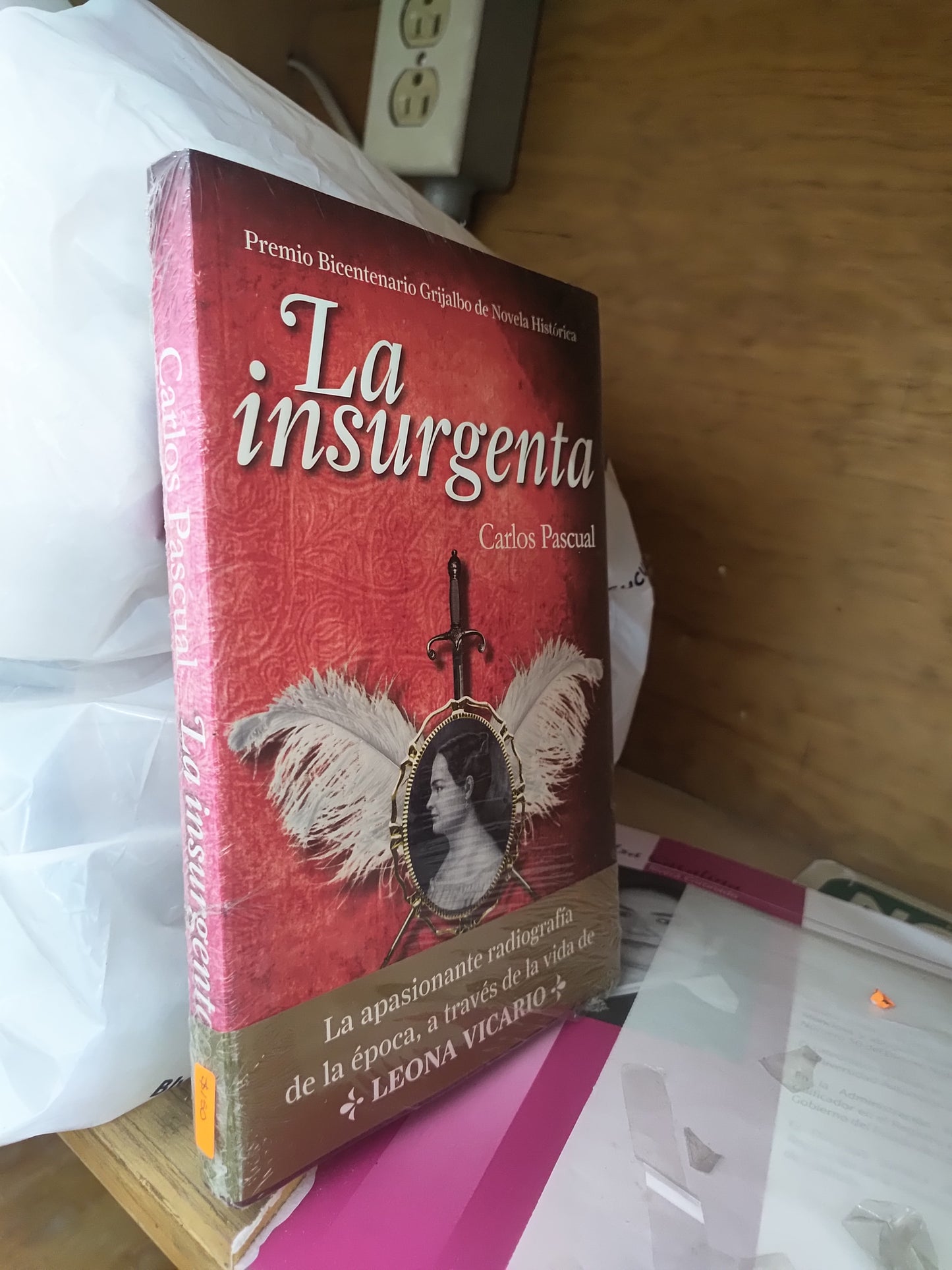 LA INSURGENTA POR CARLOS PASCUAL USADO NOVELAS JUAREZ 515