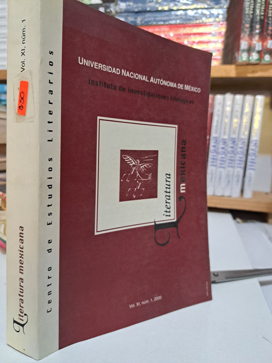 LITERATURA MEXICANA UNAM USADO NOVELA JUÁREZ