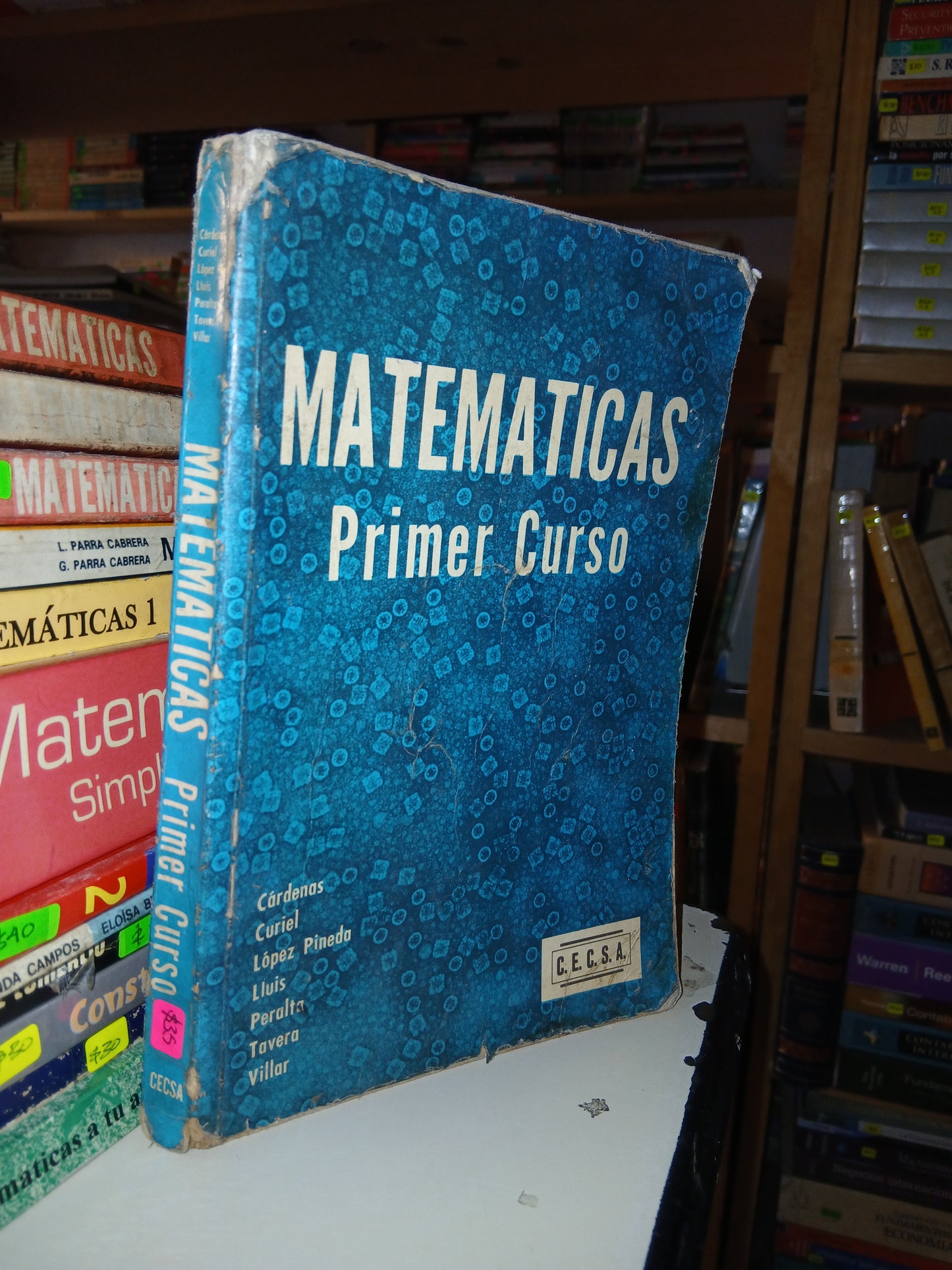 MATEMÁTICAS PRIMER CURSO (VARIOS AUTORES) USADO MATEMÁTICAS LITERARIO 207
