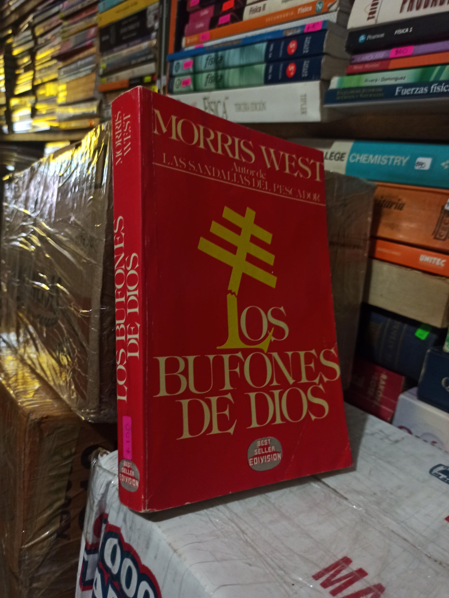 LOS BUFONES DE DIOS POR MORRIS WEST USADO NOVELAS JUÁREZ