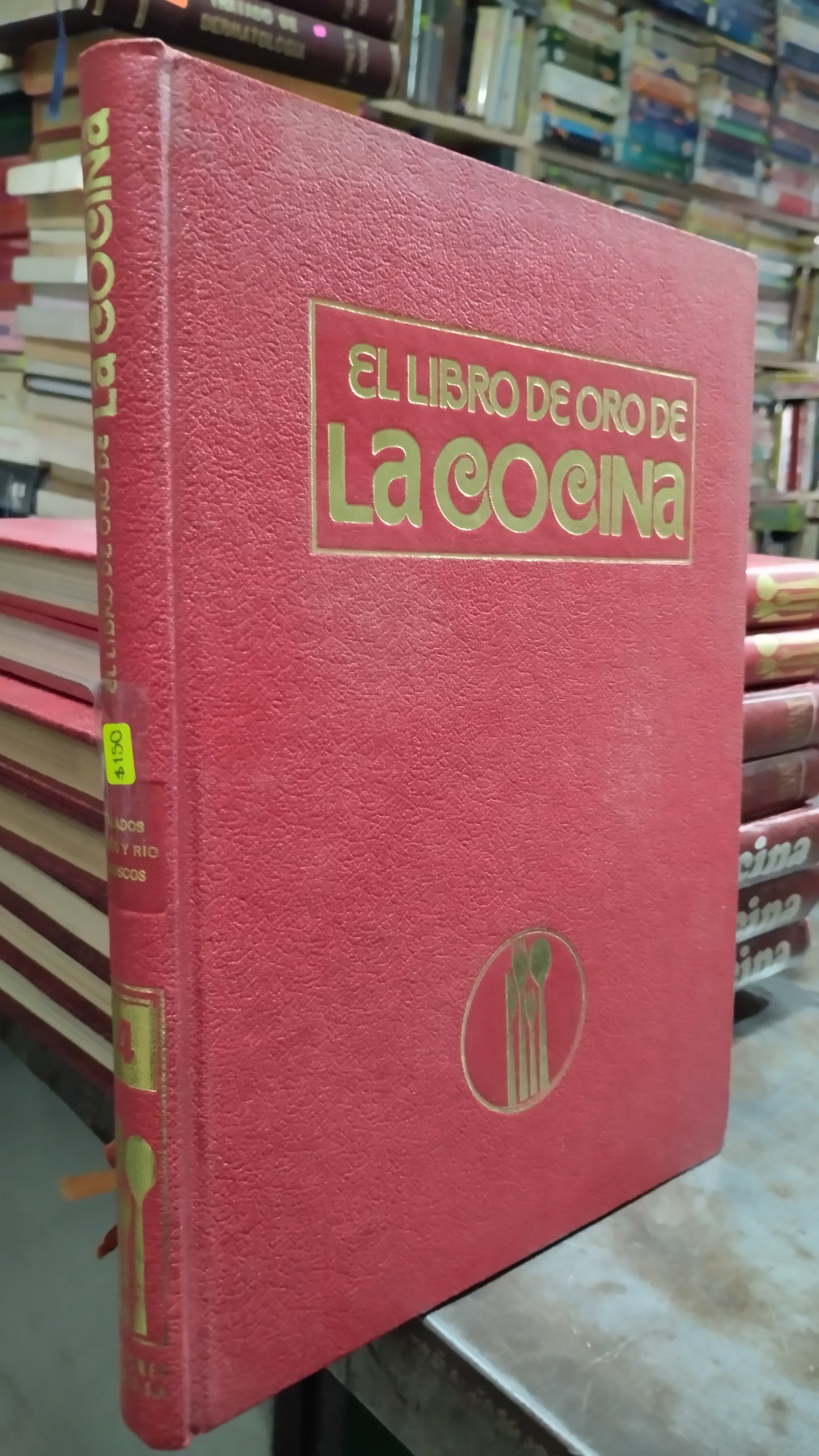 EL LIBRO DE ORO DE LA COCINA 4 LIBRO USADO COCINA ALDAMA