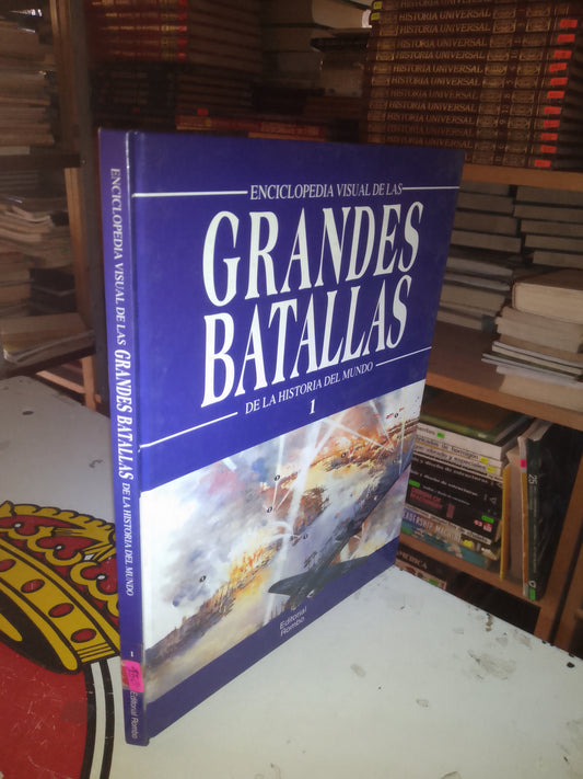 ENCICLOPEDIA VISUAL DE LAS GRANDES BATALLAS DE LA HISTORIA DEL MUNDO TOMO 1 POR JOHN MCDONALD USADO HISTORIA LITERARIO 207