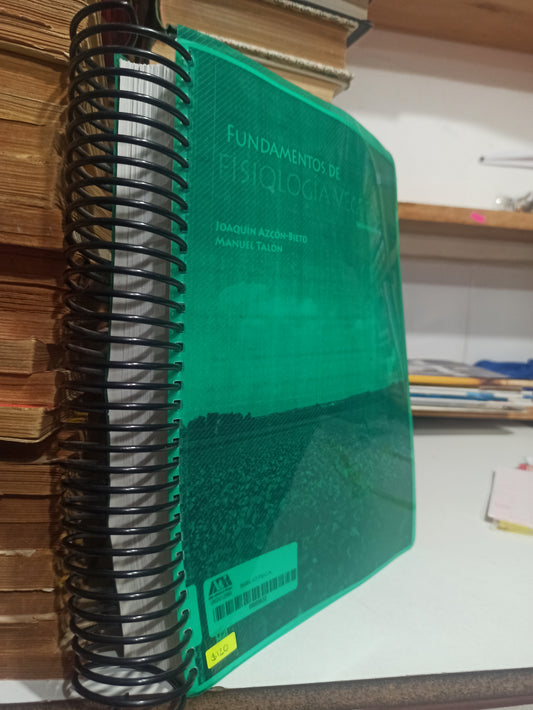 FUNDAMENTOS DE FILOSOFIA VEGETAL SEGUNDA EDICIÓN POR JOAQUIN AZCON BIETO USADO EDUCACIÓN JUÁREZ