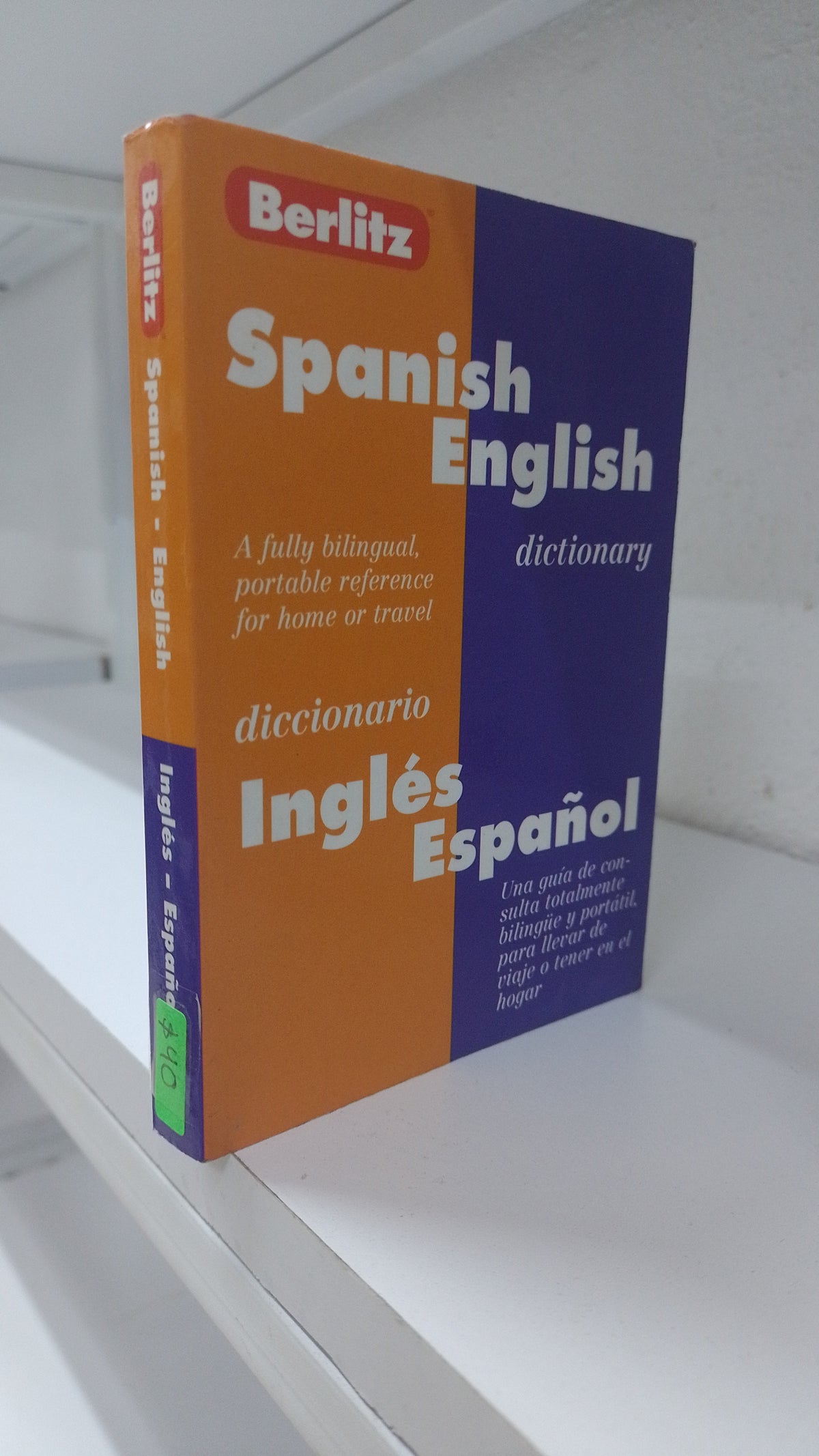 DICCIONARIO INGLES ESPAÑOL POR BERLITZ USADO IDIOMAS JUAREZ 515