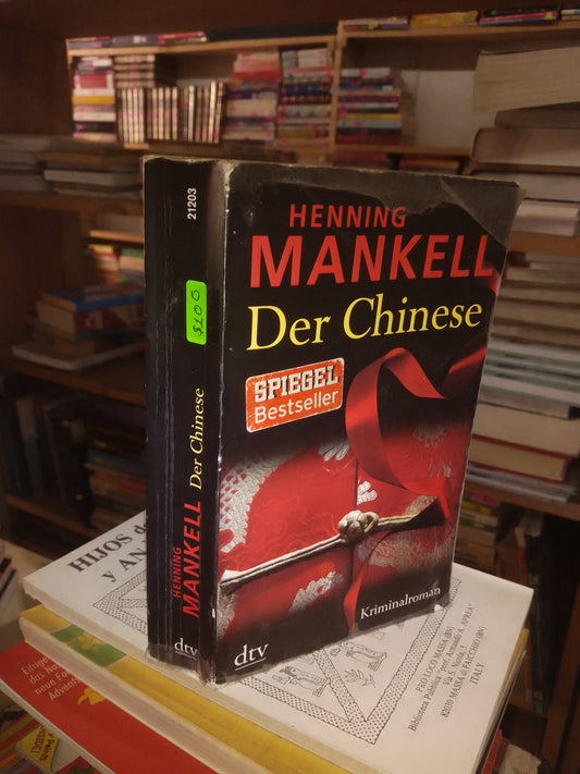DER CHINESE POR HENNING MANKELL USADO IDIOMAS LITERARIO 207