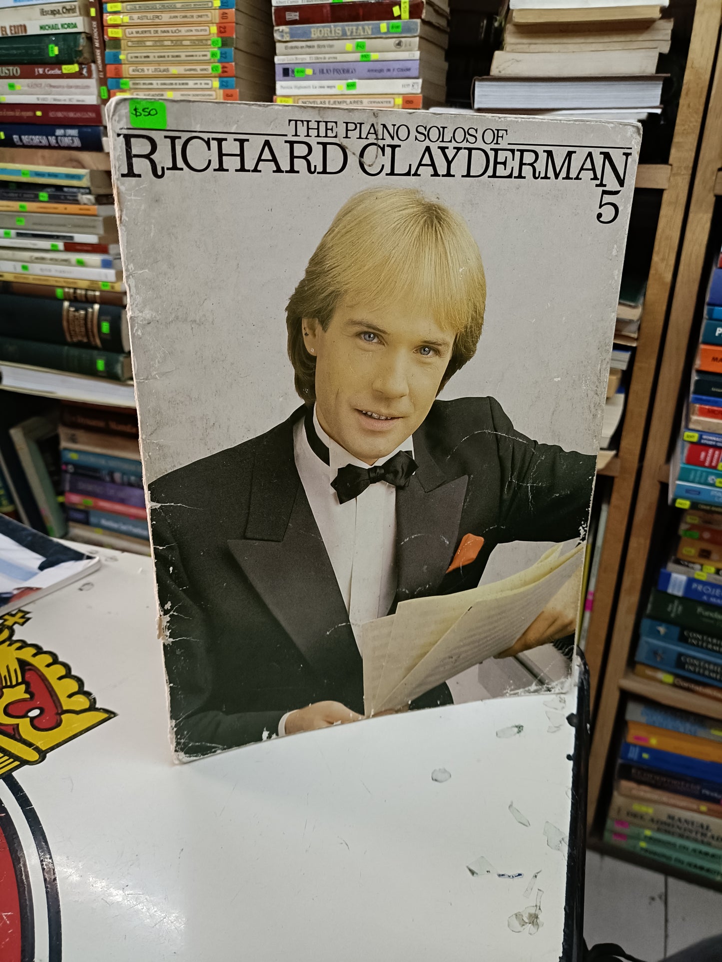 THE PIANO SOLOS OF RICHARD CLAYDERMAN 5 USADO ARTE LITERARIO 207