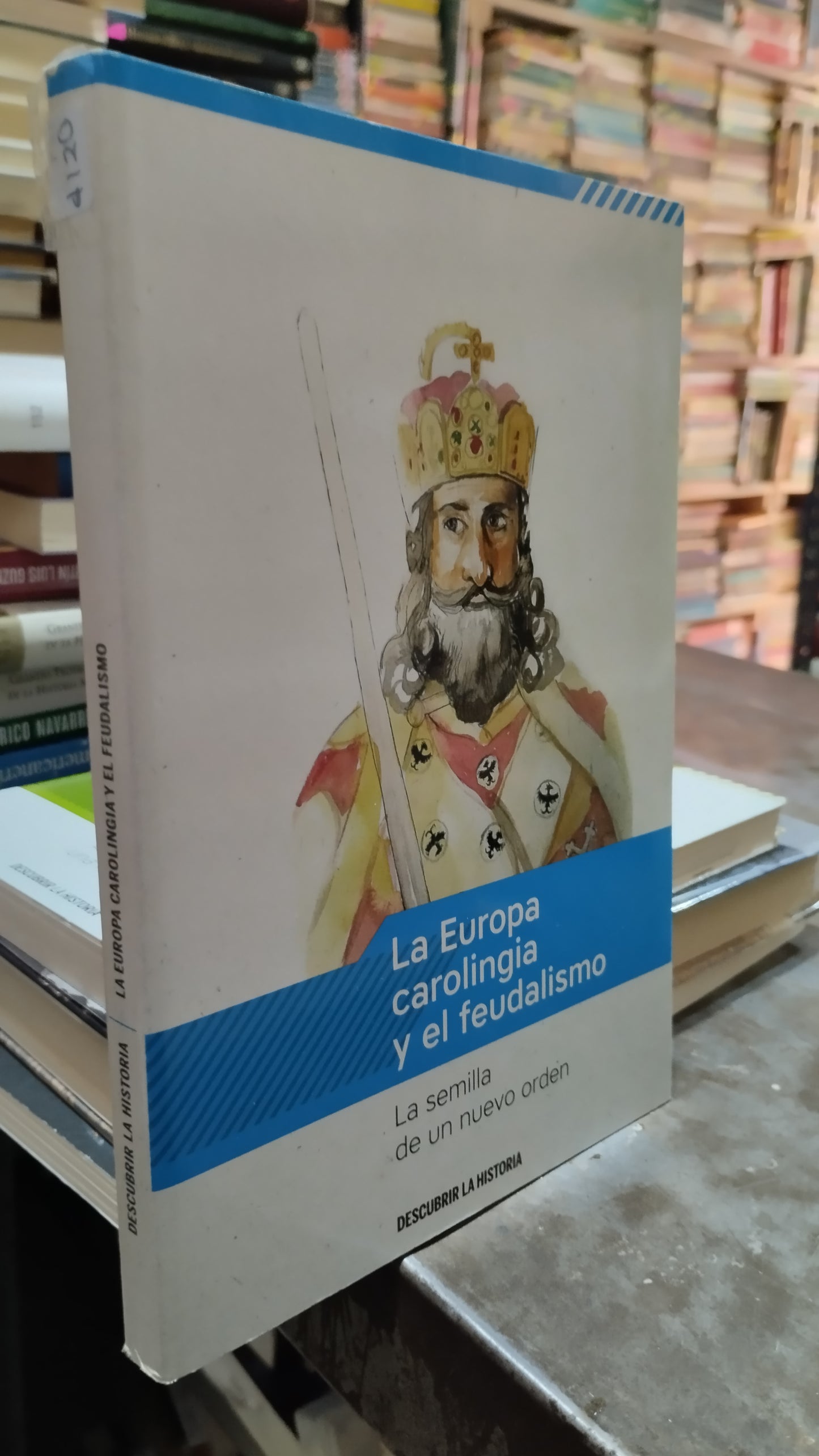 LA EUROPA CAROLINGIA Y EL FEUDALISMO LIBRO USADO HISTORIA ALDAMA