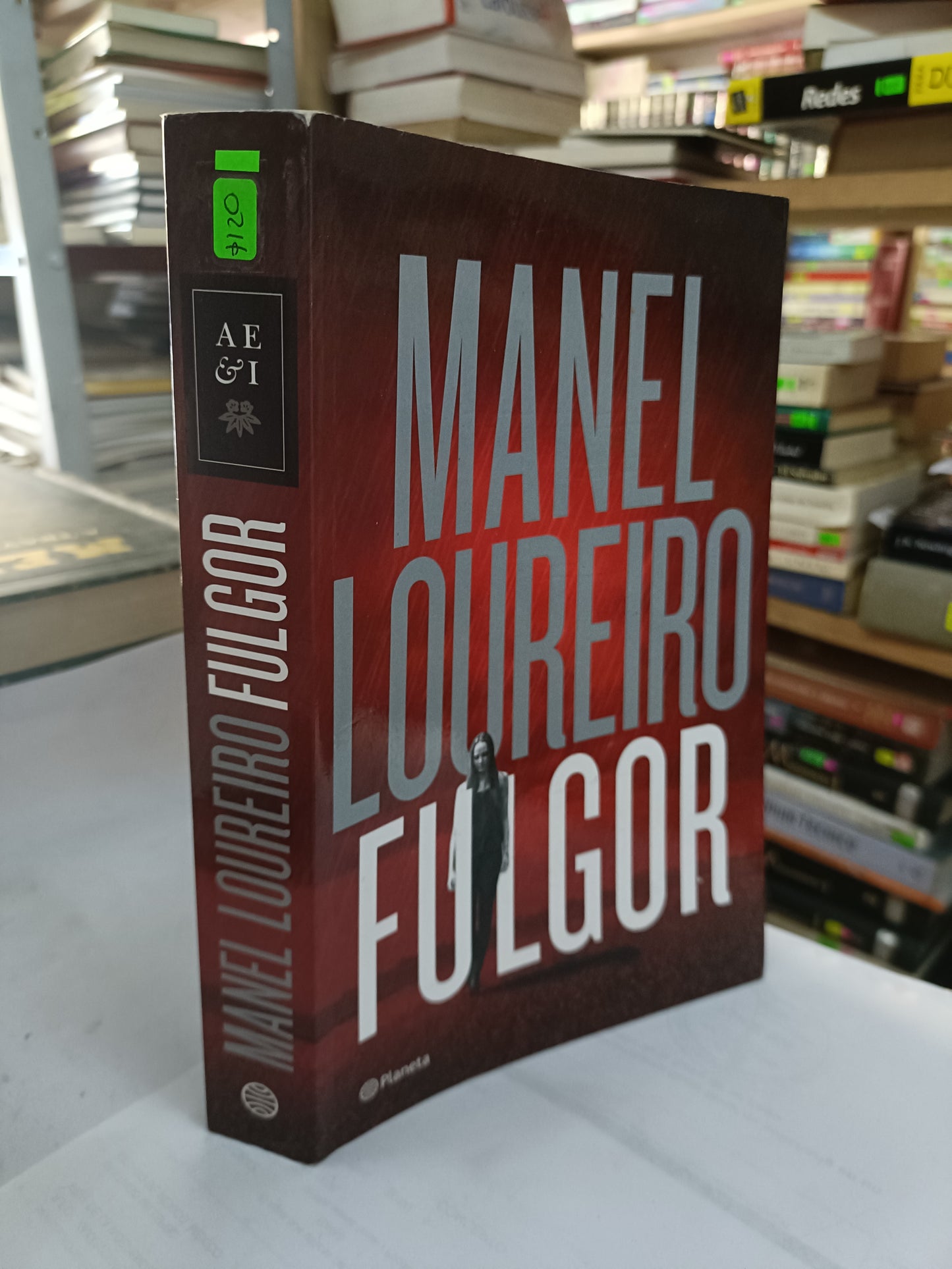 FULGOR POR MANEL LOUREIRO USADO NOVELA LITERARIO 207