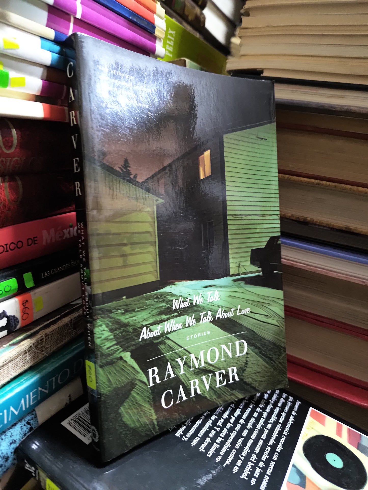 WHAT WE TALK ABOUT THEN WE TALK ABOUT LOVE POR RAYMOND CARVER USADO IDIOMAS JUAREZ 507