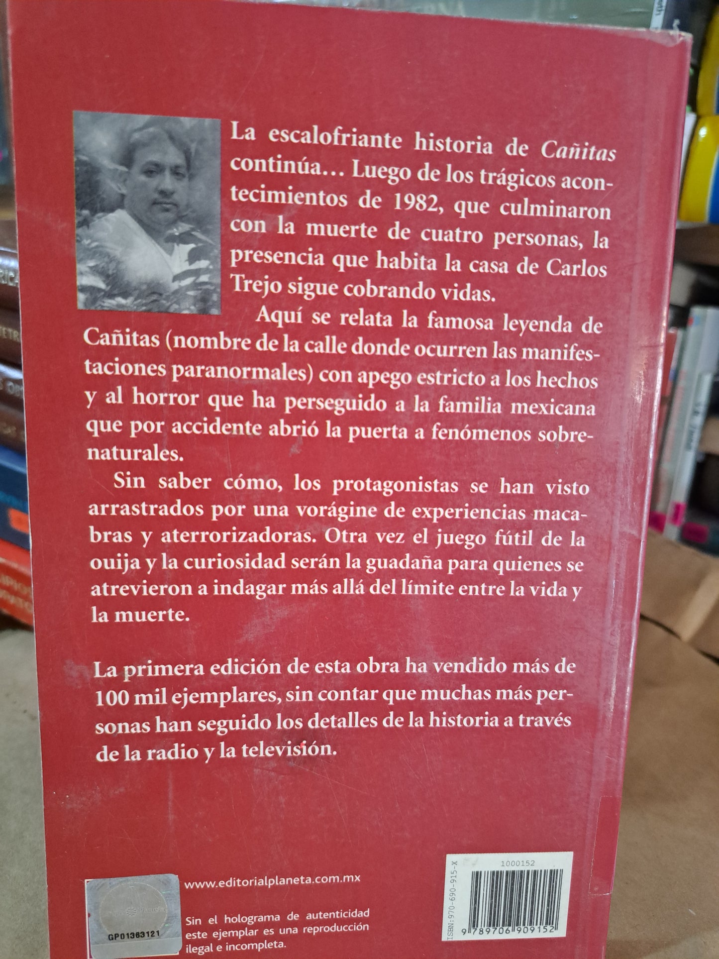 CAÑITAS CARLOS TREJO USADO ESOTERISMO ALDAMA