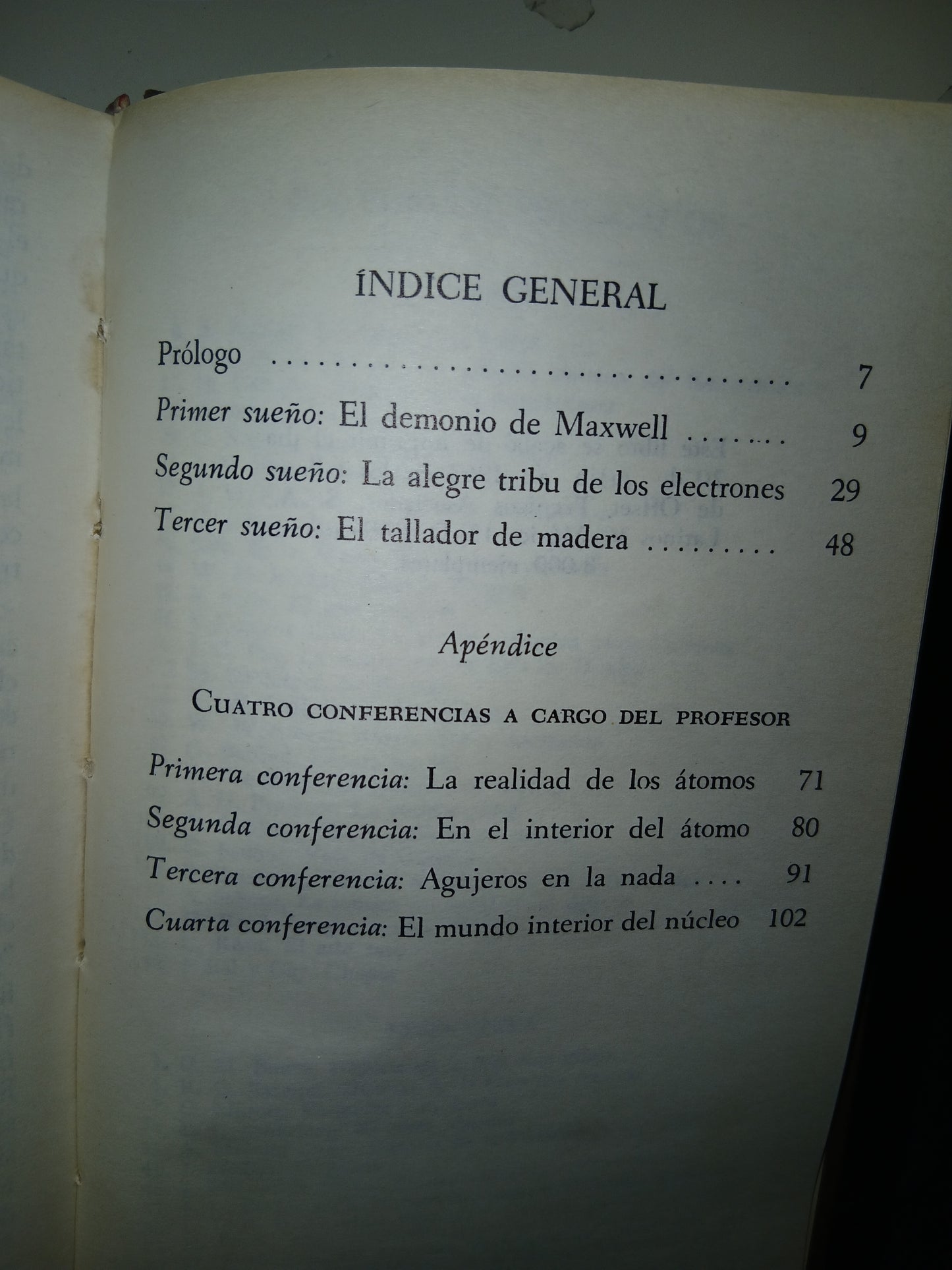 LA INVESTIGACIÓN DEL ÁTOMO POR G. GAMOW USADO QUÍMICA LITERARIO 207