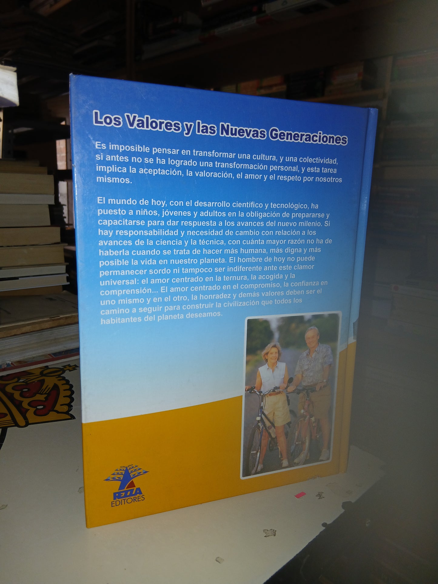 VALORES EN FAMILIA Y SOCIEDAD. LOS VALORES Y LAS NUEVAS GENERACIONES  USADO SUPERACIÓN PERSONAL LITERARIO 207