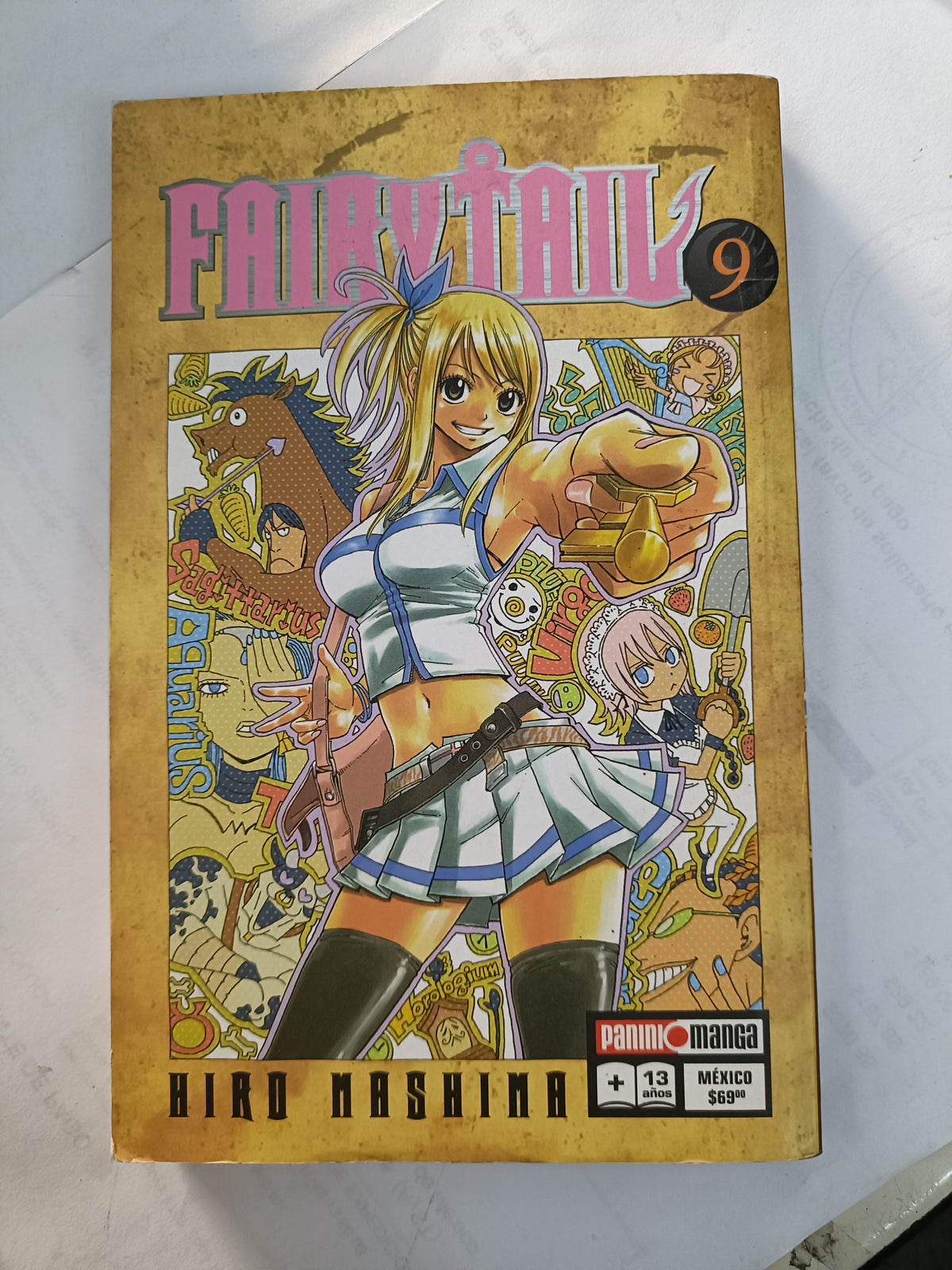 FAIRYTAIL 9 POR HIRO MASHIMA MANGA USADO NOVELA LITERARIO 207