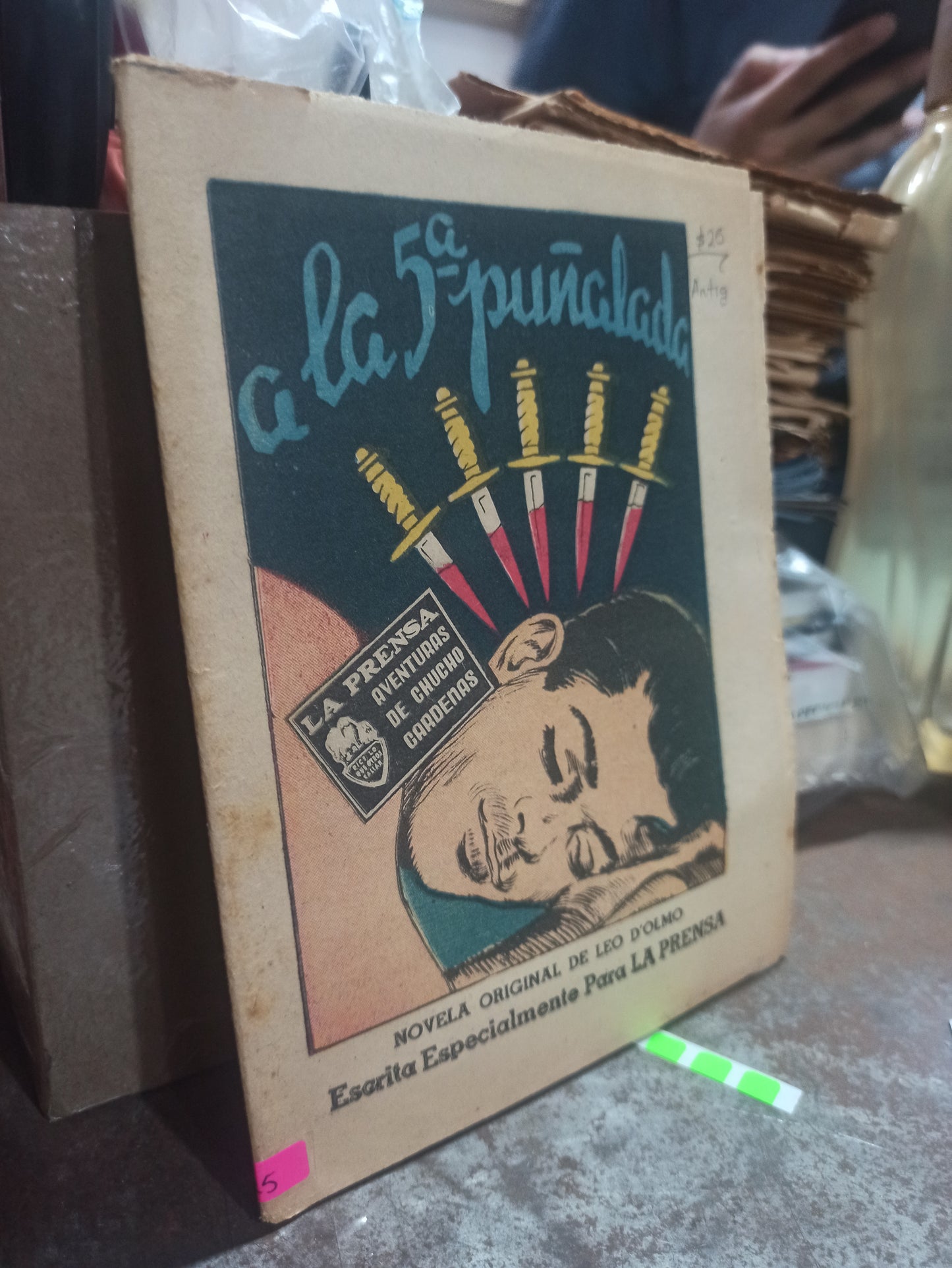A LA 5TA APUÑALADA POR LEO D' ALMO USADO ANTIGUOS ALDAMA
