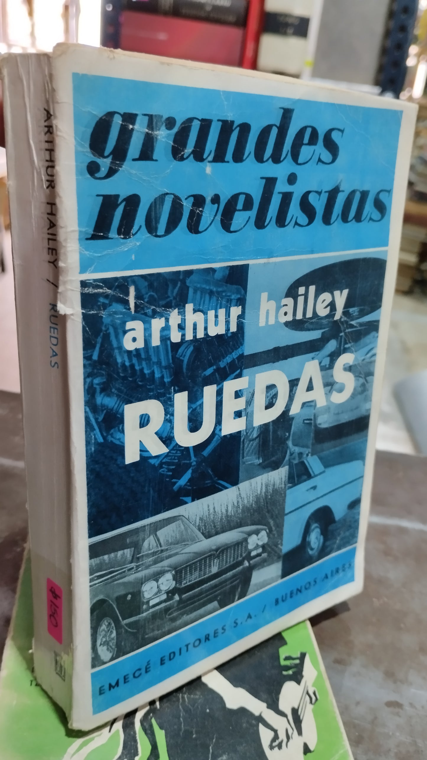 RUEDAS POR ARTHUR HAILEY LIBRO USADO NOVELAS ALDAMA