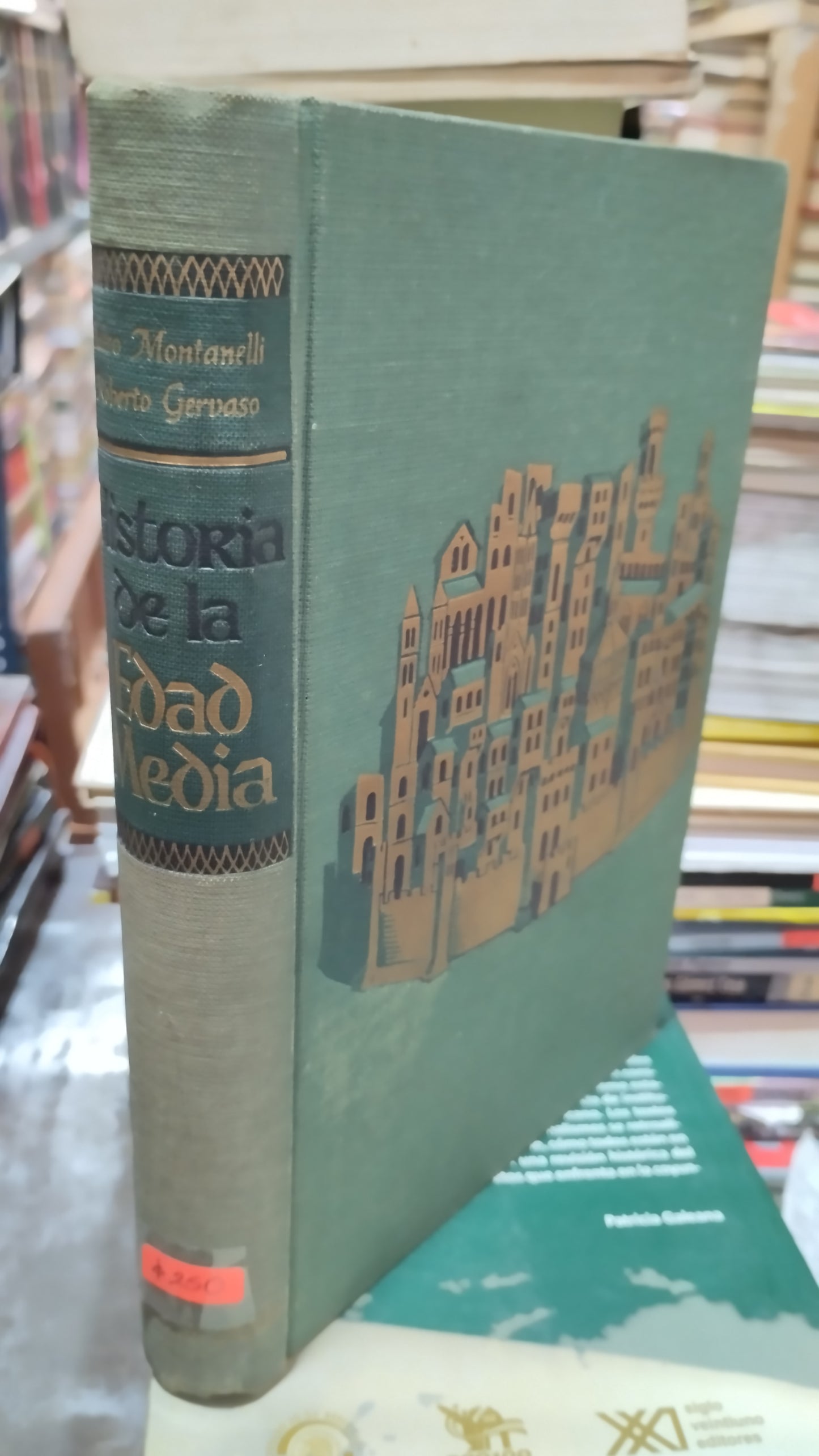 HISTORIA DE LA EDAD MEDIA POR INDRO MONTANELLI LIBRO USADO HISTORIA ALDAMA