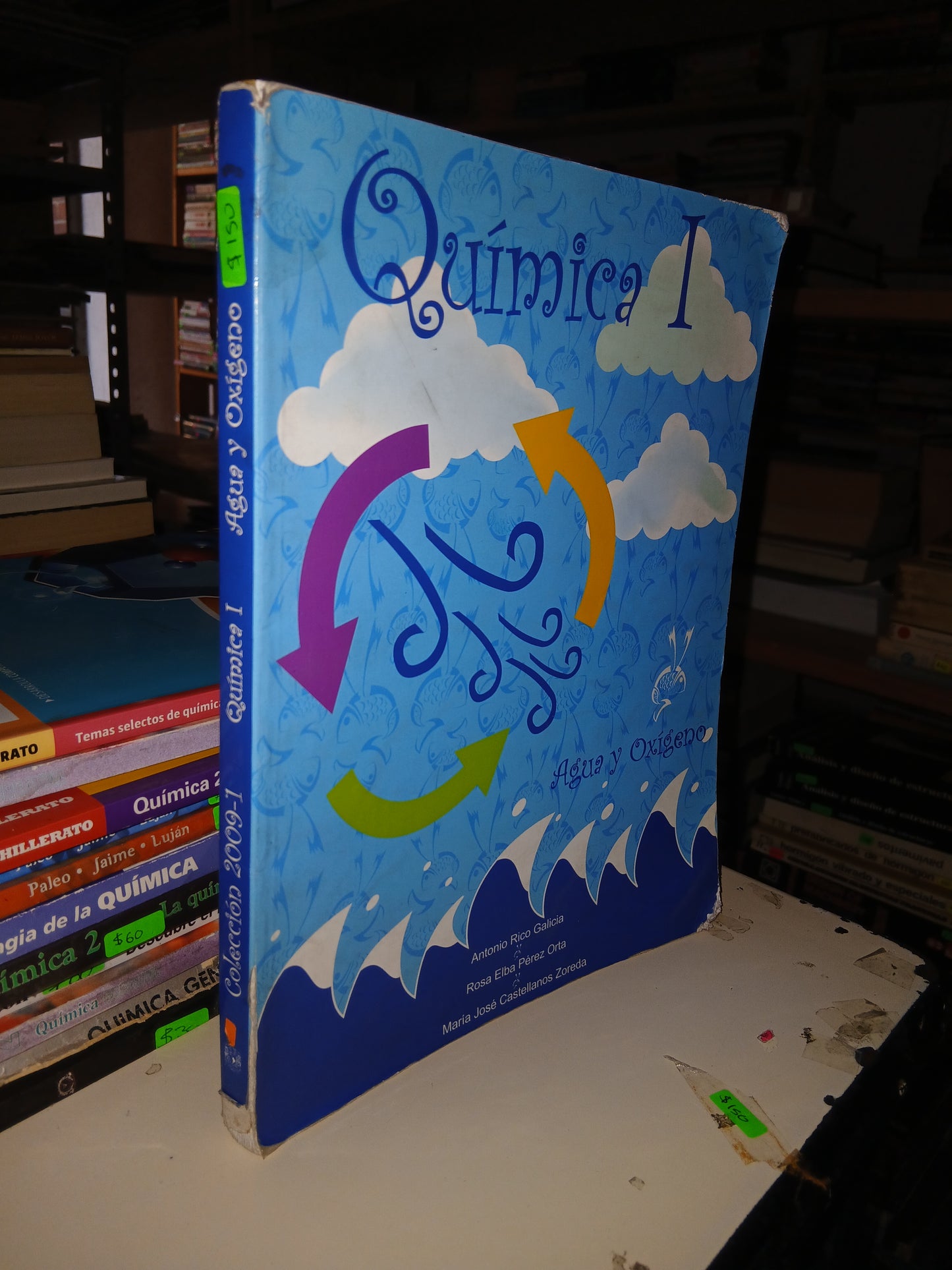 QUÍMICA I. AGUA Y OXÍGENO POR GALICIA, ORTA Y ZOREDA USADO QUÍMICA LITERARIO 207