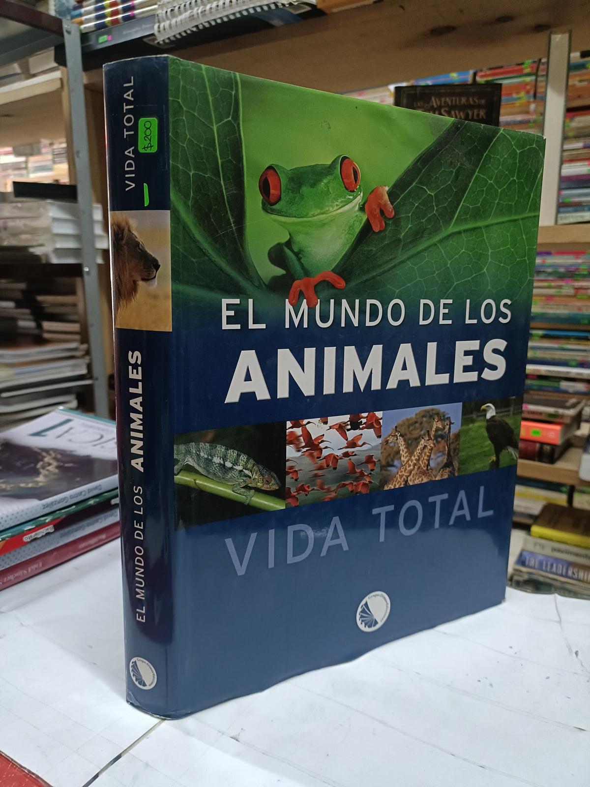 EL MUNDO DE LOS ANIMALES VIDA TOTAL USADO ARTE LITERARIO 207
