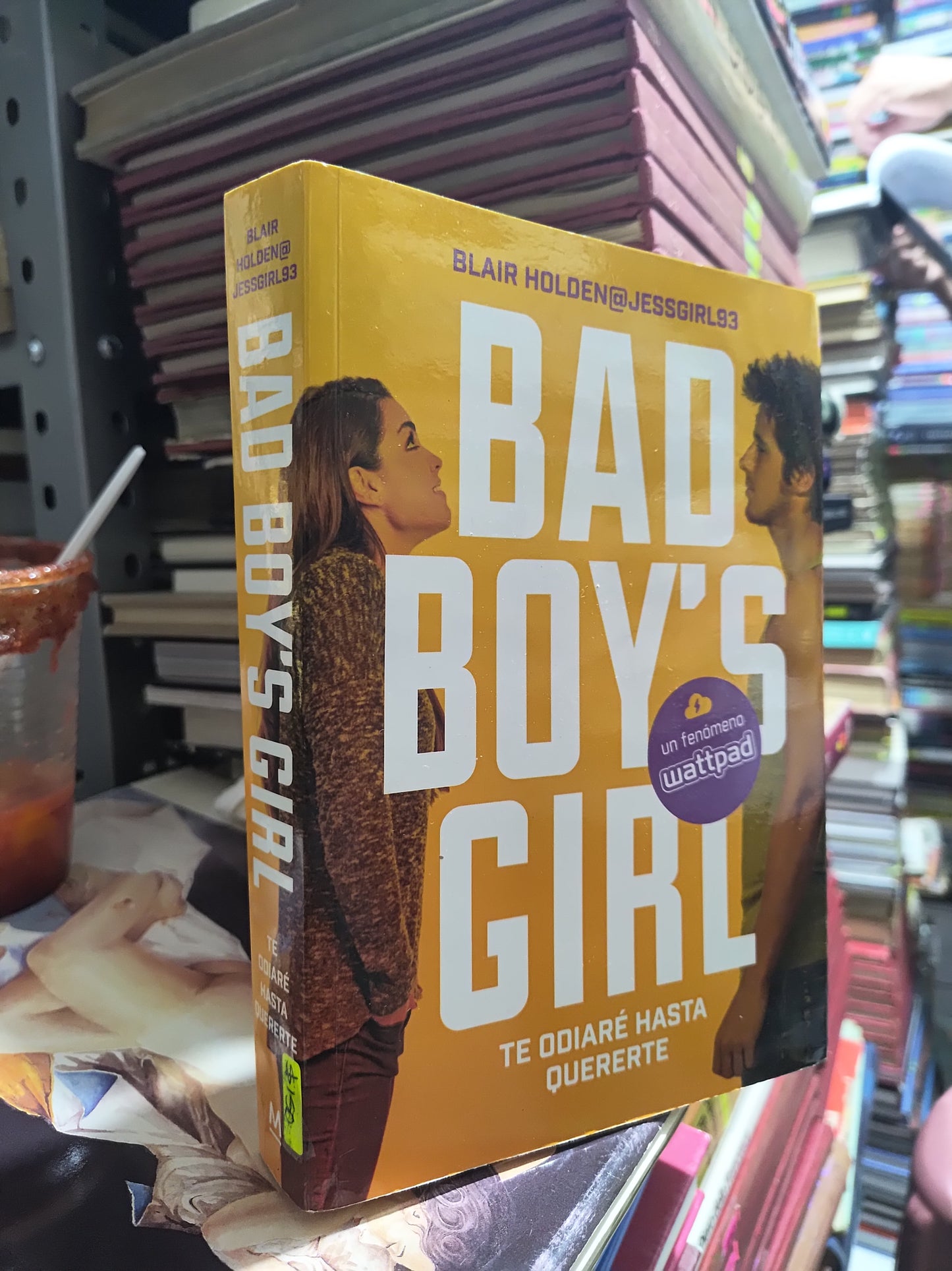BAD BOYS GIRL POR BLAIR HOLDEN USADO NOVELAS JUAREZ
