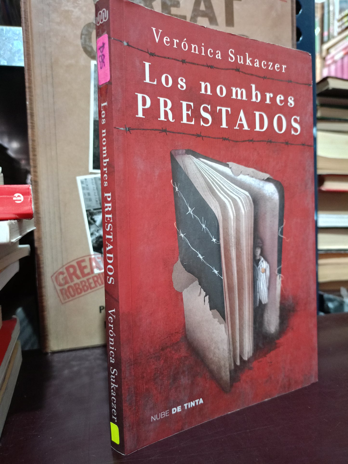 LOS NOMBRES PRESTADOS VERONICA SUKACZER USADO NOVELA LITERARIO 305
