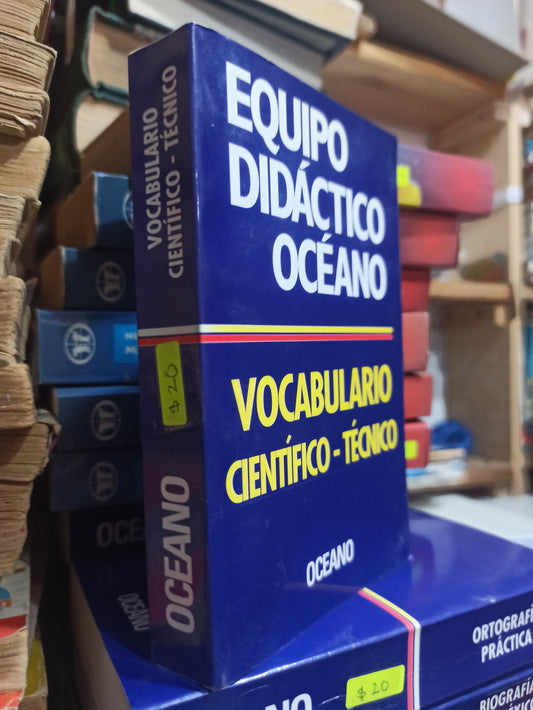 EQUIPO DIDACTICO OCEANO VOCABULARIO CIENTÍFICO POR EDITORIAL OCEANO USADO IDIOMAS JUÁREZ