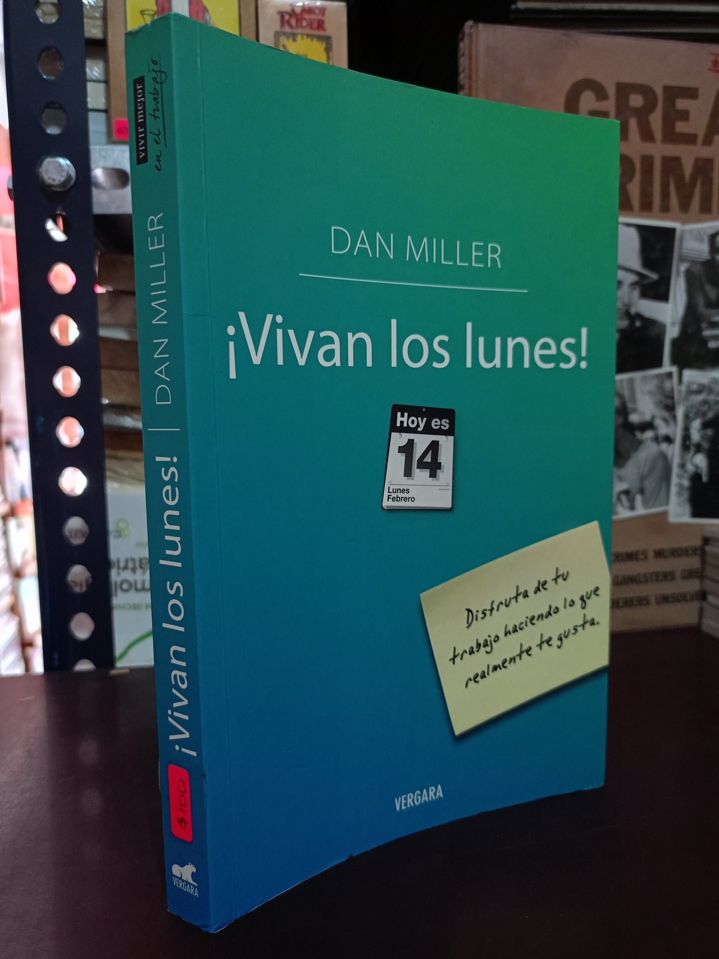 ¡VIVAN LOS LUNES! POR DAN MILLER USADO SUPERACIÓN PERSONAL LITERARIO 305