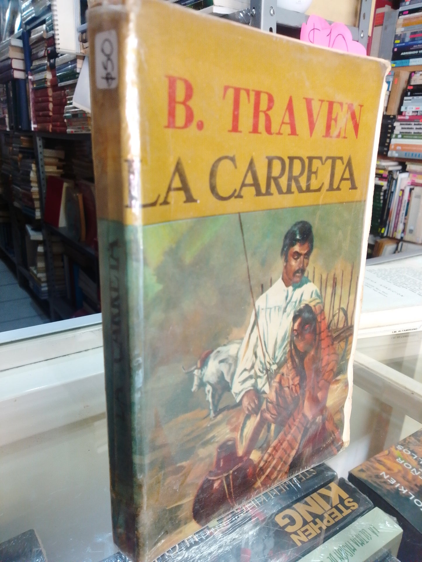 LA CARRETA POR B. TRAVEN USADO NOVELAS JUAREZ