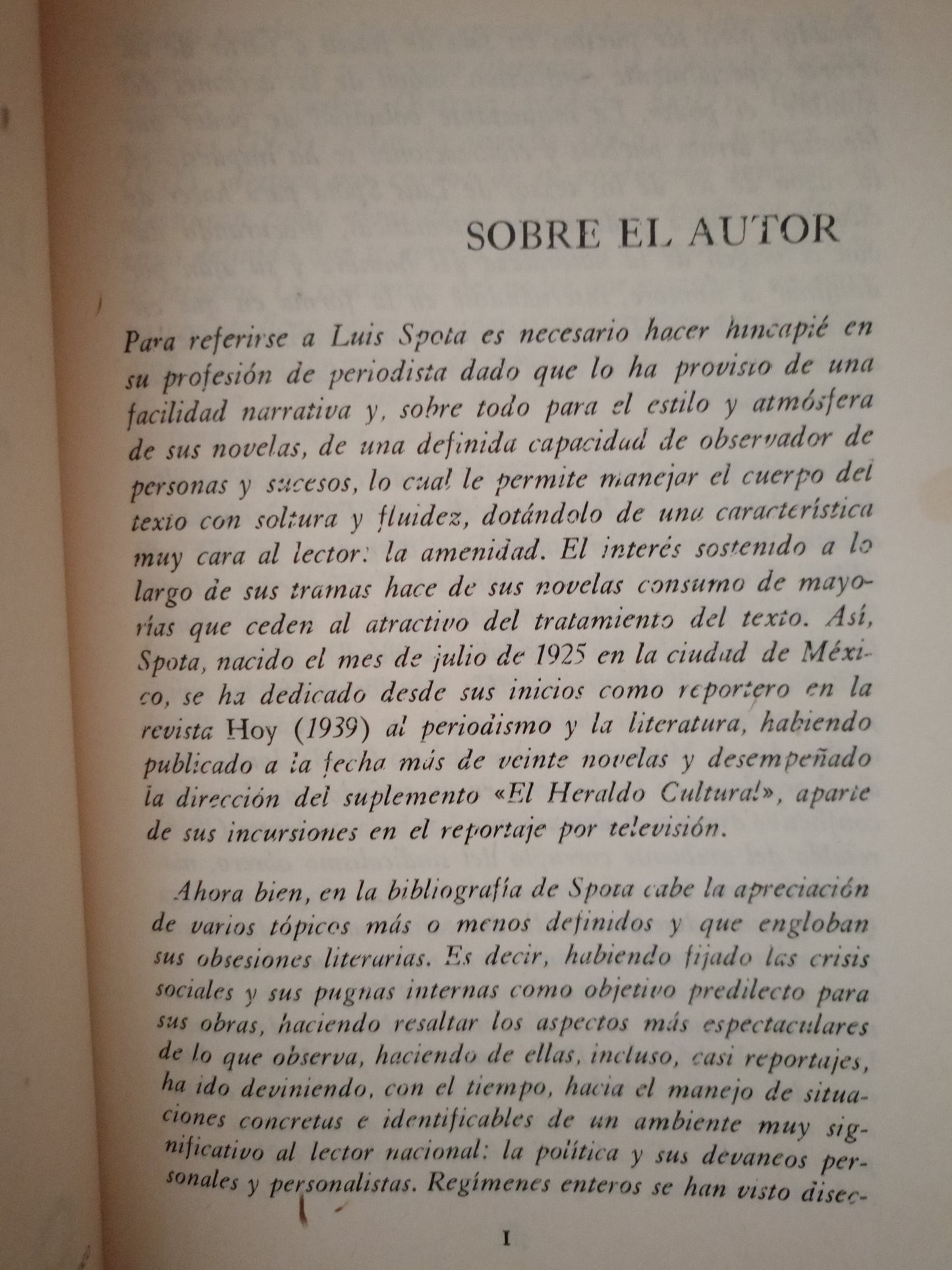 LAS GRANDES AGUAS SPOTA USADO NOVELA LITERARIO 305