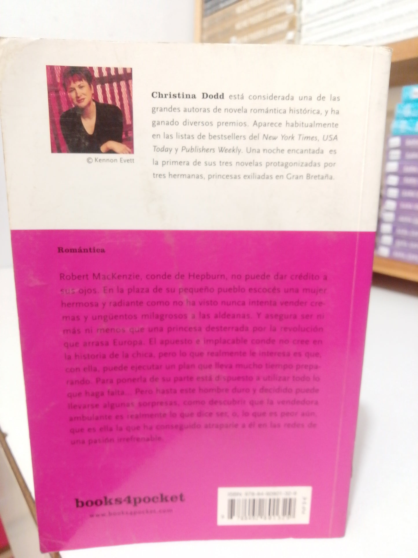 UNA NOCHE ENCANTADA POR CHRISTINA DODD USADO NOVELA JUAREZ