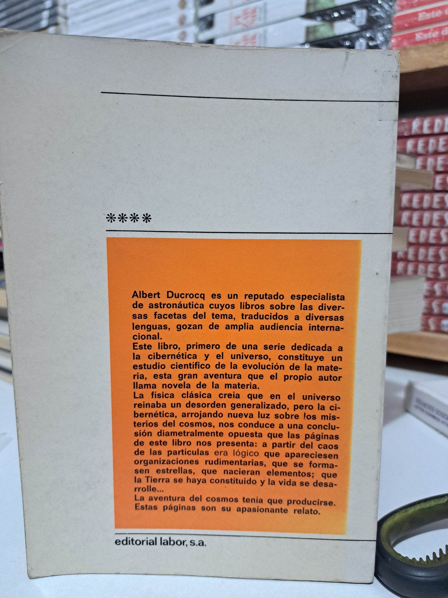 LA AVENTURA DEL COSMOS ALBERT DUCROCQ USADO NOVELA JUÁREZ