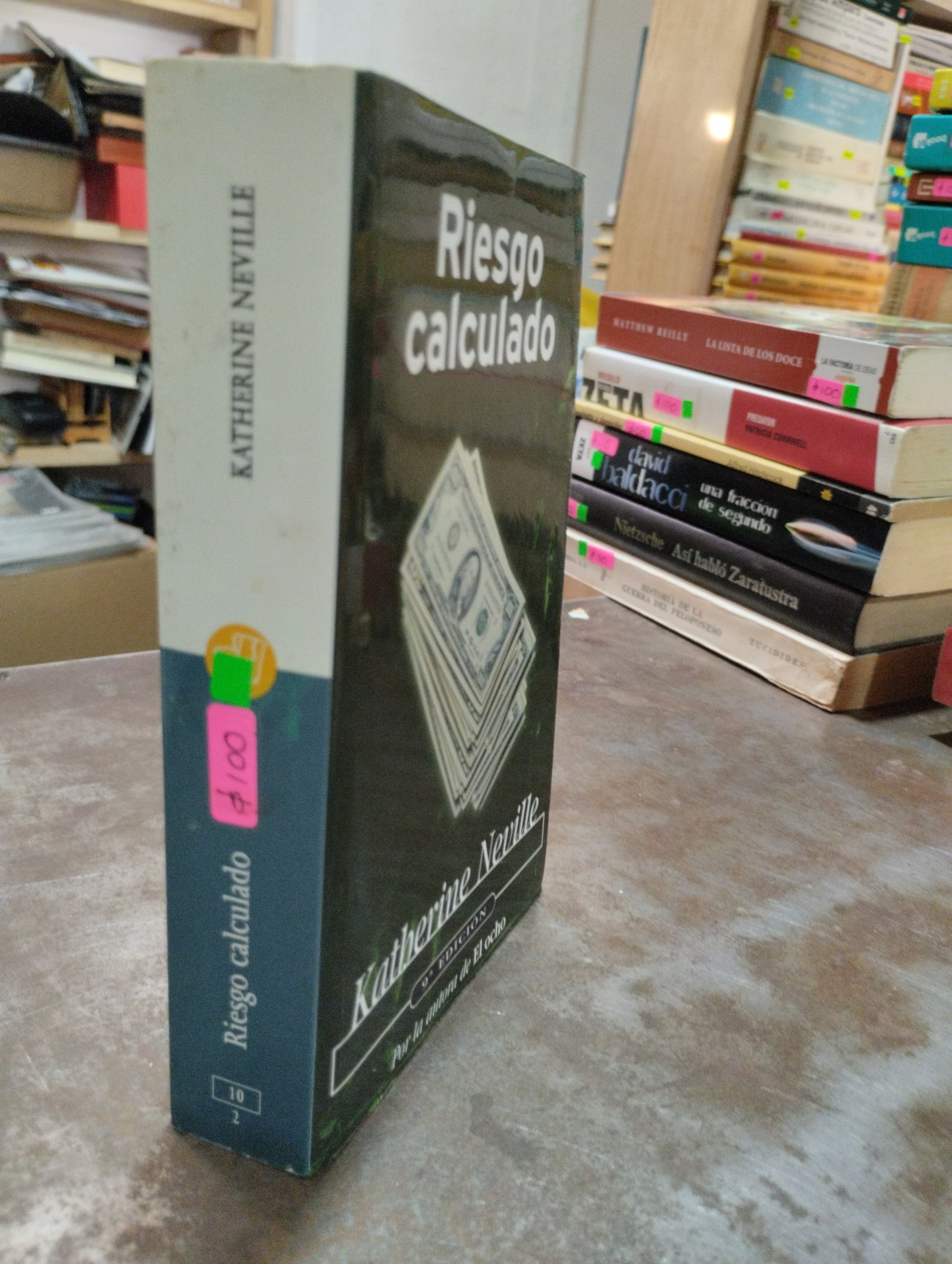 RIESGO CALCULADO POR KATHERINE NEVILLE USADO NOVELAS ALDAMA
