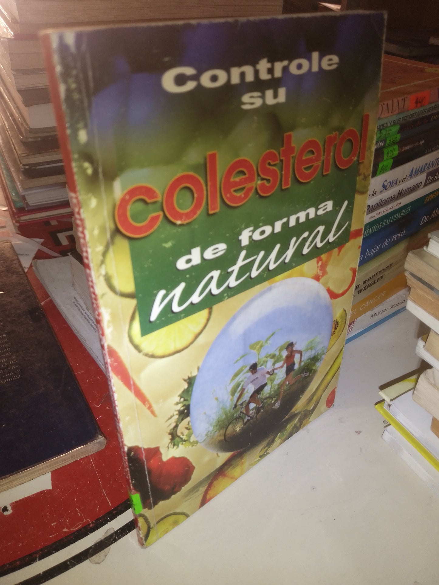 CONTROLE SU COLESTEROL DEFORMA NATURAL USADO COCINA LITERARIO 207