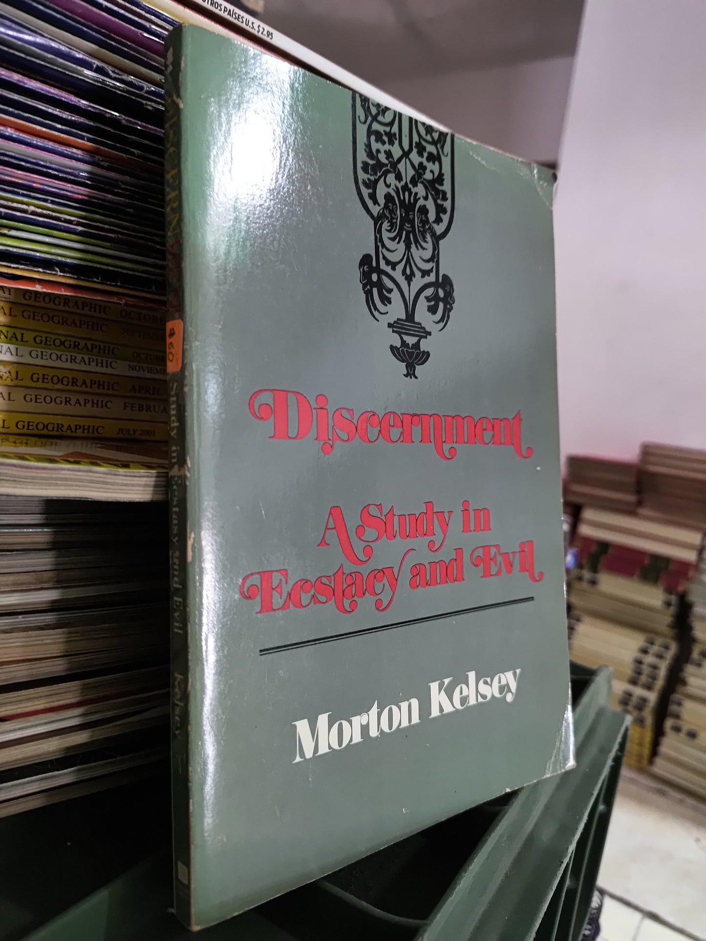 DISCERNMENT A STUDY IN ECSTACY AND EVIL POR MORTON KELSEY USADO IDIOMAS JUAREZ 515
