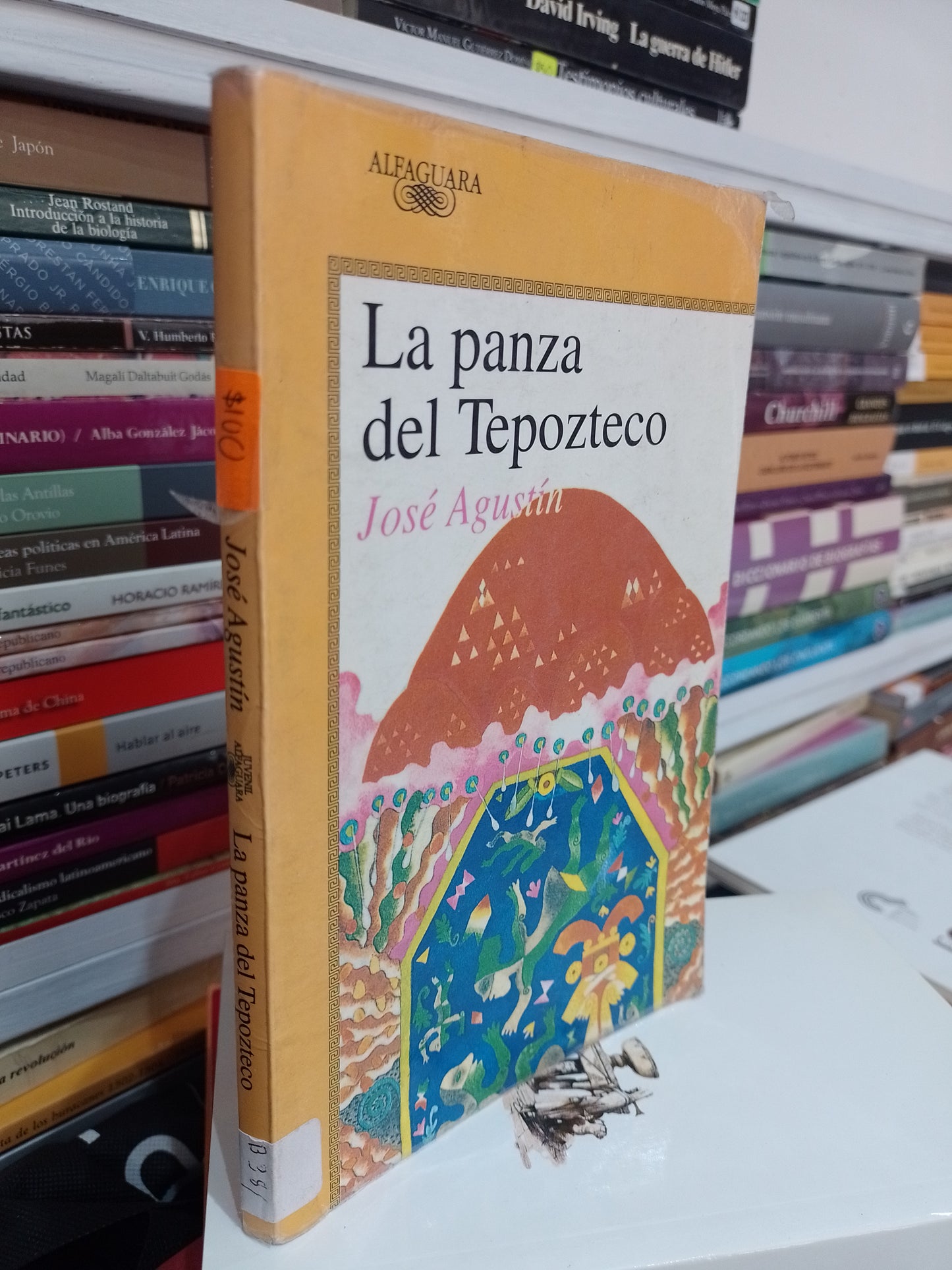 LA PANZA DE TEPOZTECO POR JOSE AGUSTIN USADO NOVELA JUAREZ 515