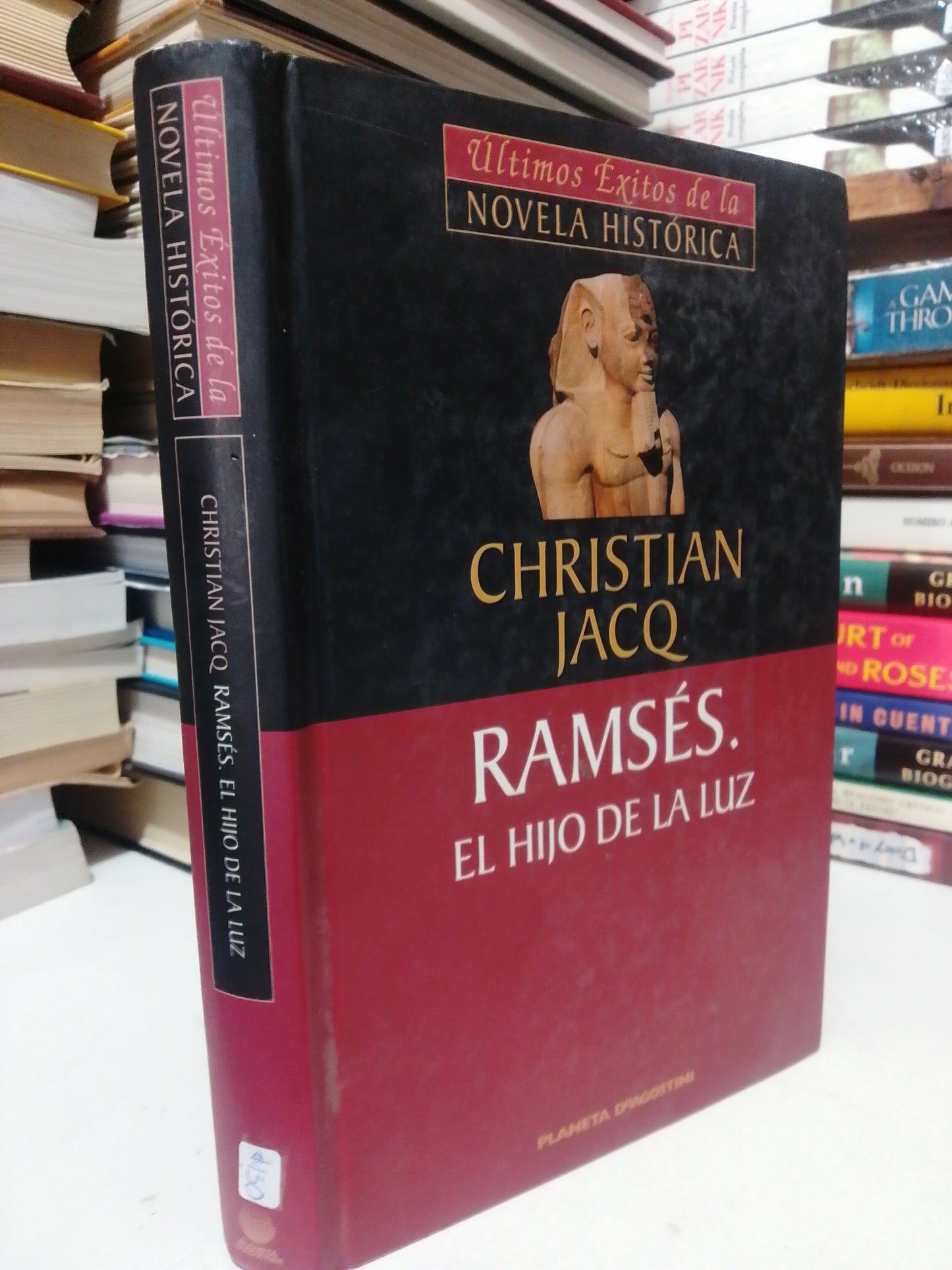 RAMSÉS EL HIJO DE LA LUZ POR CHRISTIAN JACQ USADO NOVELA JUÁREZ