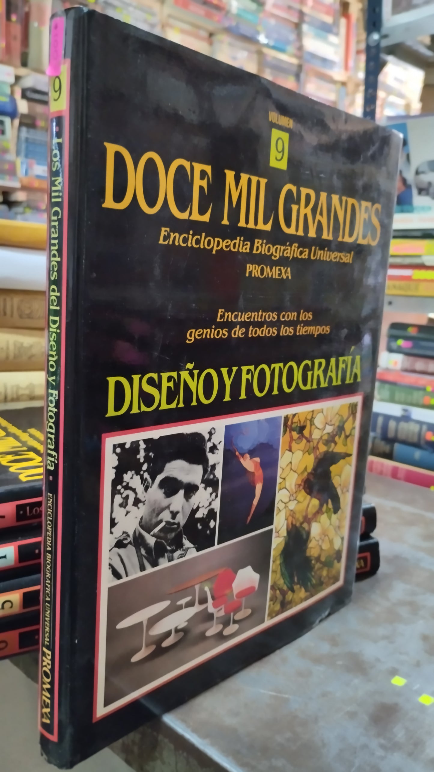 LOS MIL GRANDES DEL DISEÑO Y FOTOGRAFIA 9 LIBRO USADO HISTORIA ALDAMA