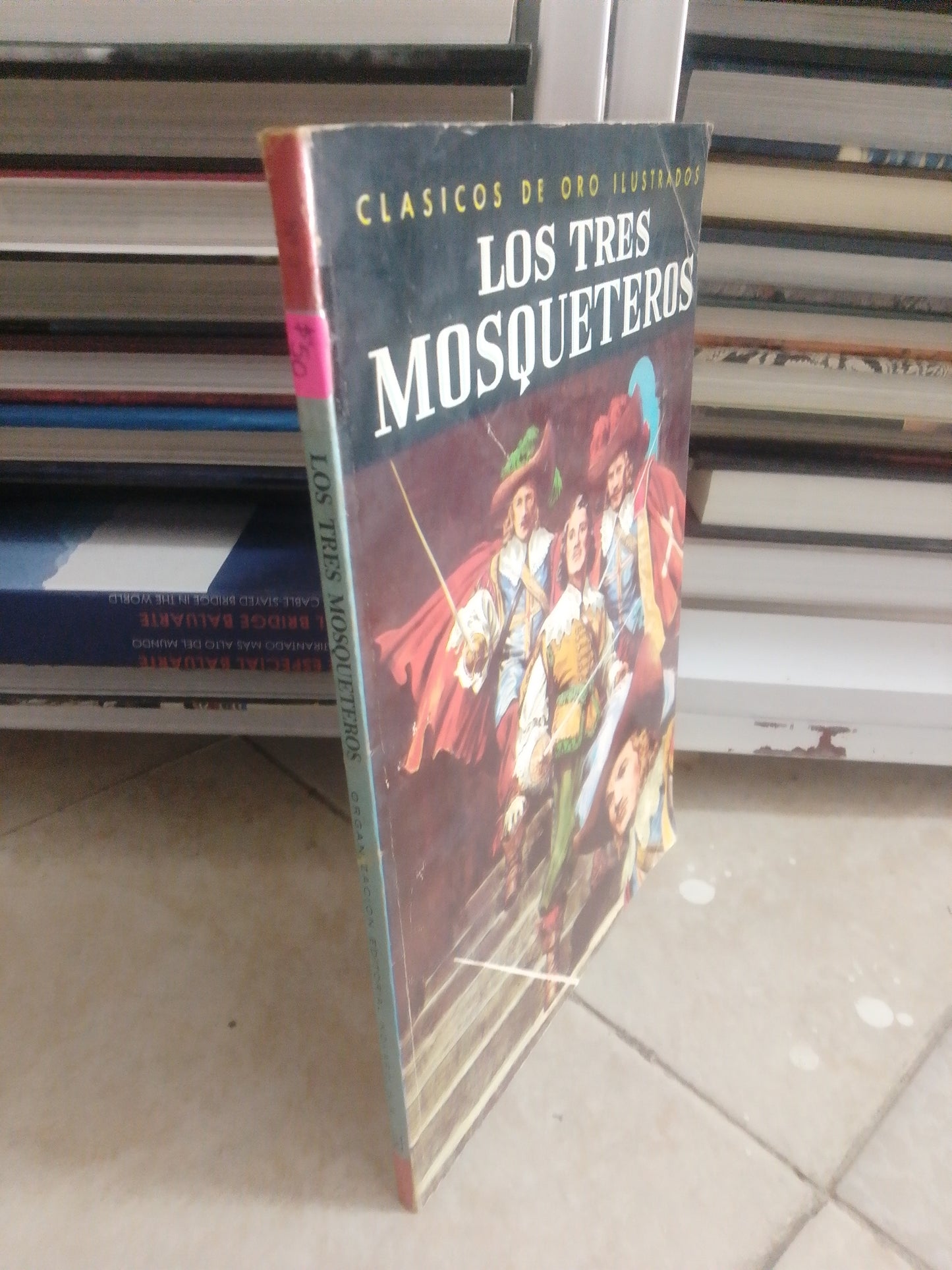LOS TRES MOSQUETEROS POR ALEJANDRO DUMAS USADO INFANTIL JUAREZ 515