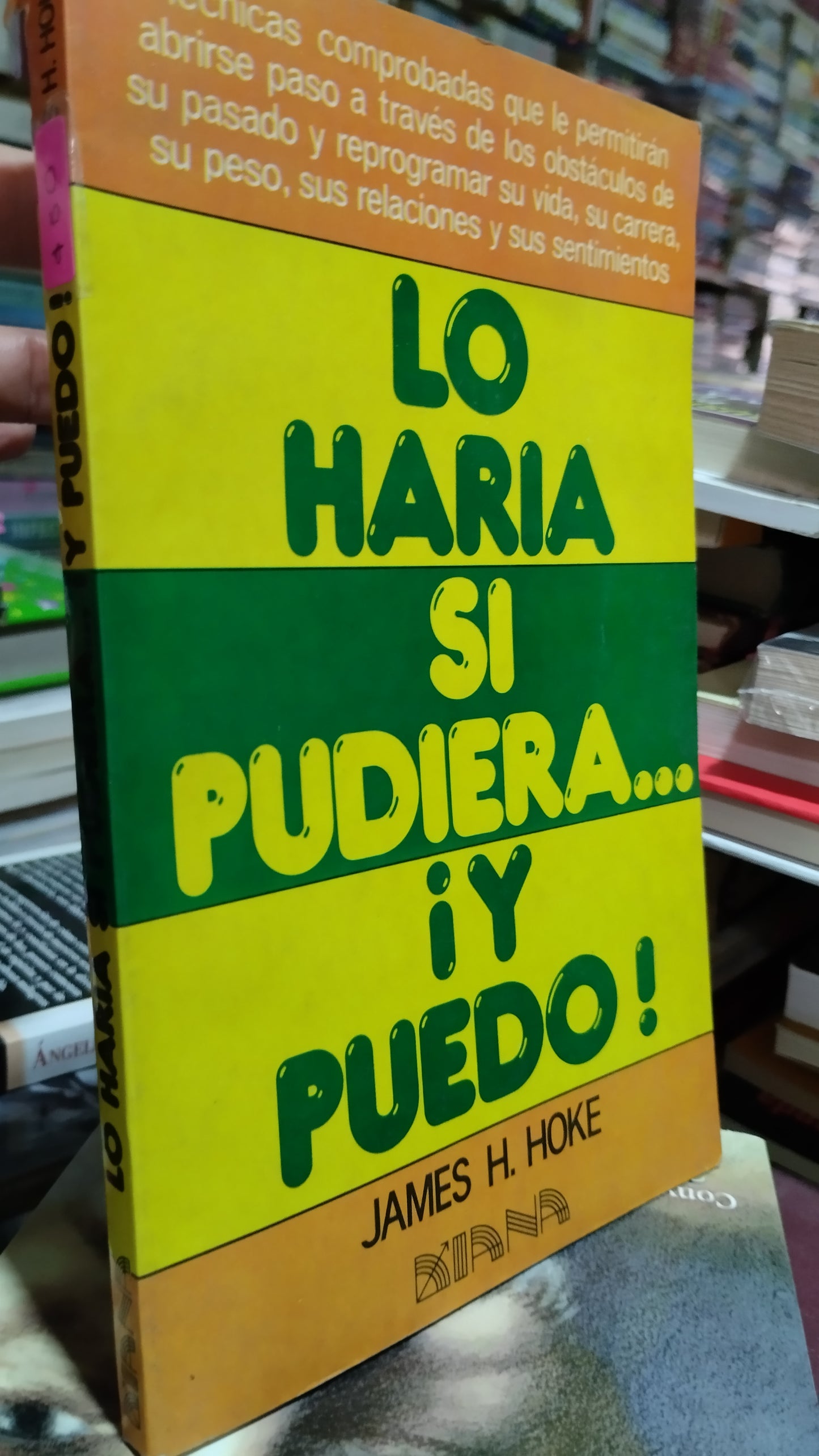 LO HARIA SI PUDIERA Y SI PUEDO POR JAMES H HOKE LIBRO USADO SUPERACION PERSONAL ALDAMA