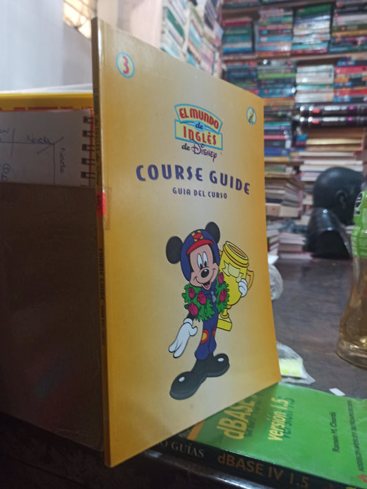 EL MUNDO DE INGLES DE DISNEY COURSE GUIDE 3 POR EDITORIAL LEXICON USADO IDIOMAS ALDAMA