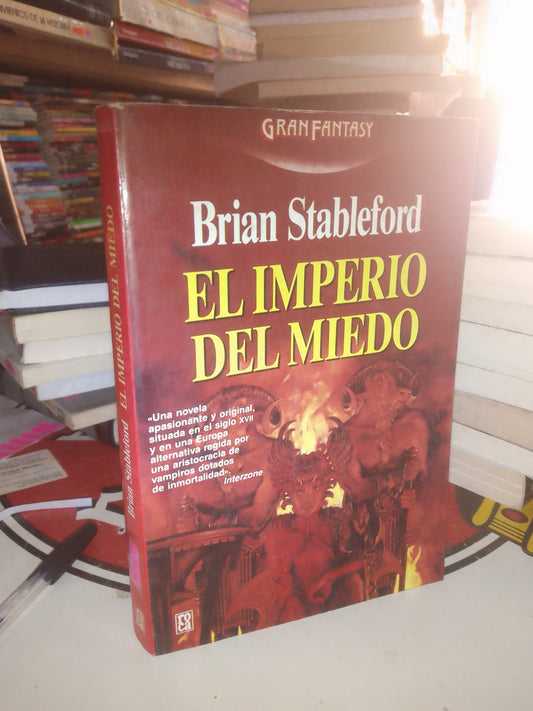 EL IMPERIO DEL MIEDO POR BRIAN STABLEFORD USADO NOVELA LITERARIO 207