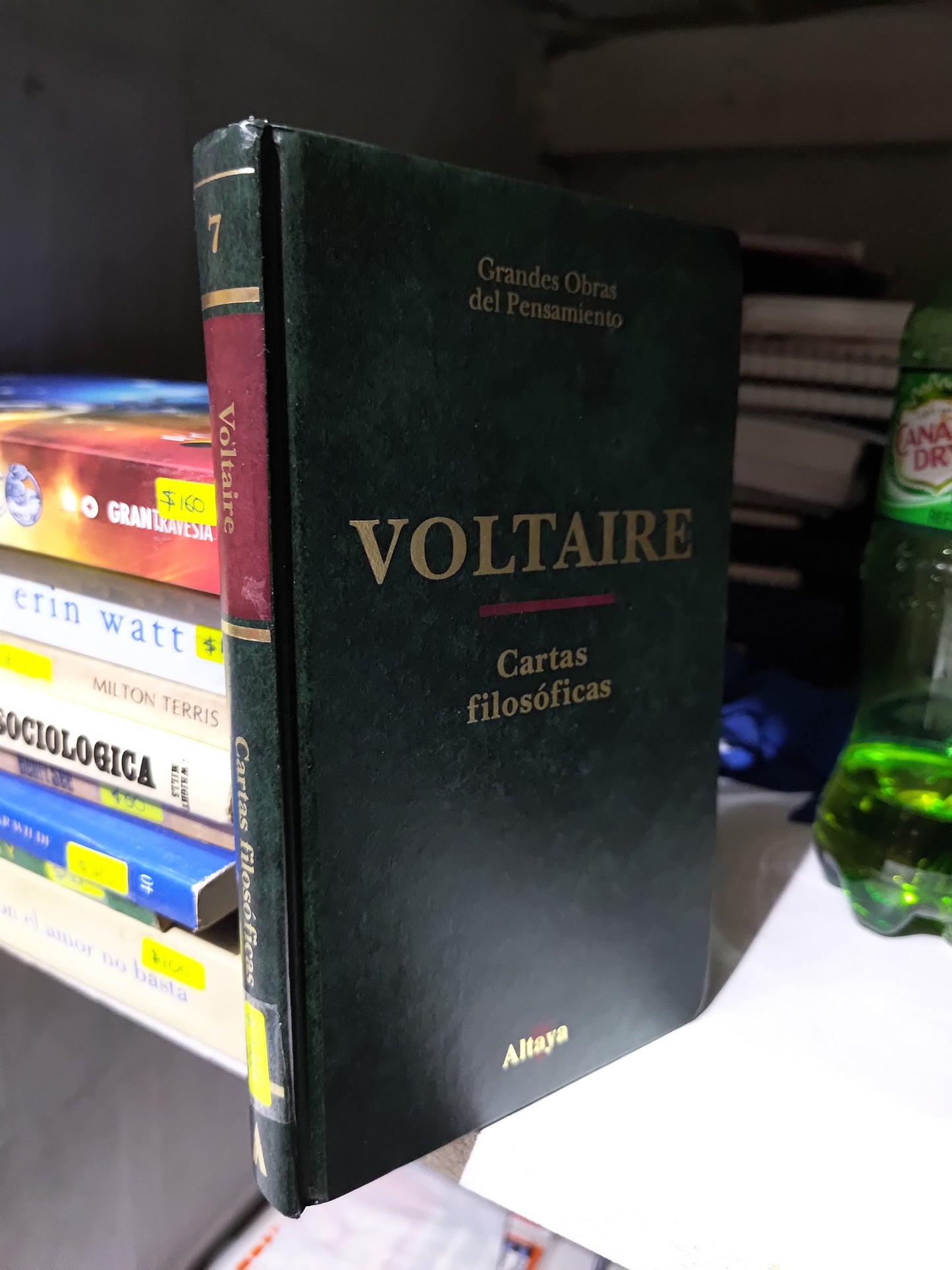 CARTAS FILOSOFICAS POR VOLTAIRE USADO SOCIOLOGIA JUAREZ