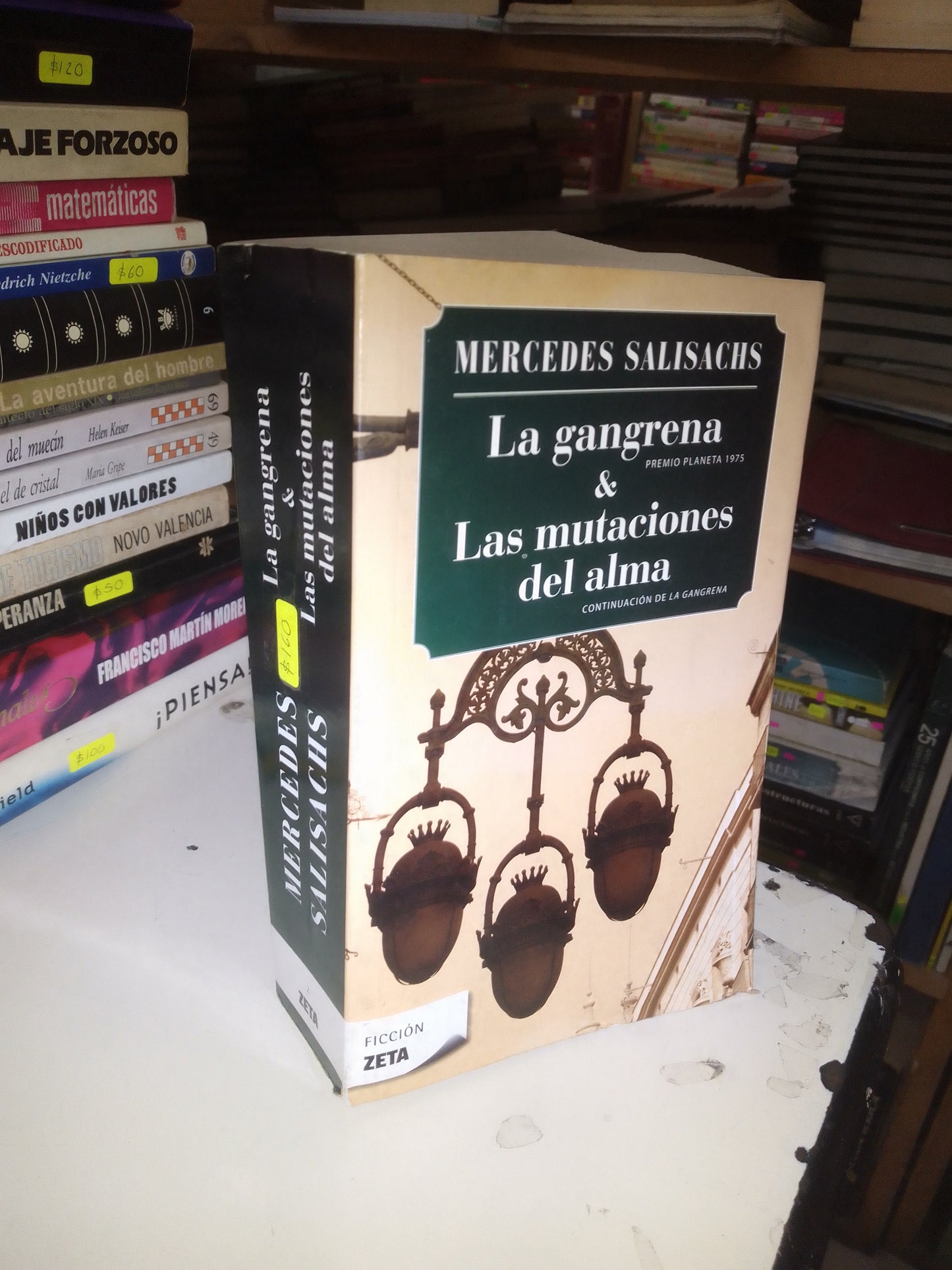 LA GANGRENA/LAS MUTACIONES DEL ALMA POR MERCEDES SALISACHIS USADO NOVELA LITERARIO 207